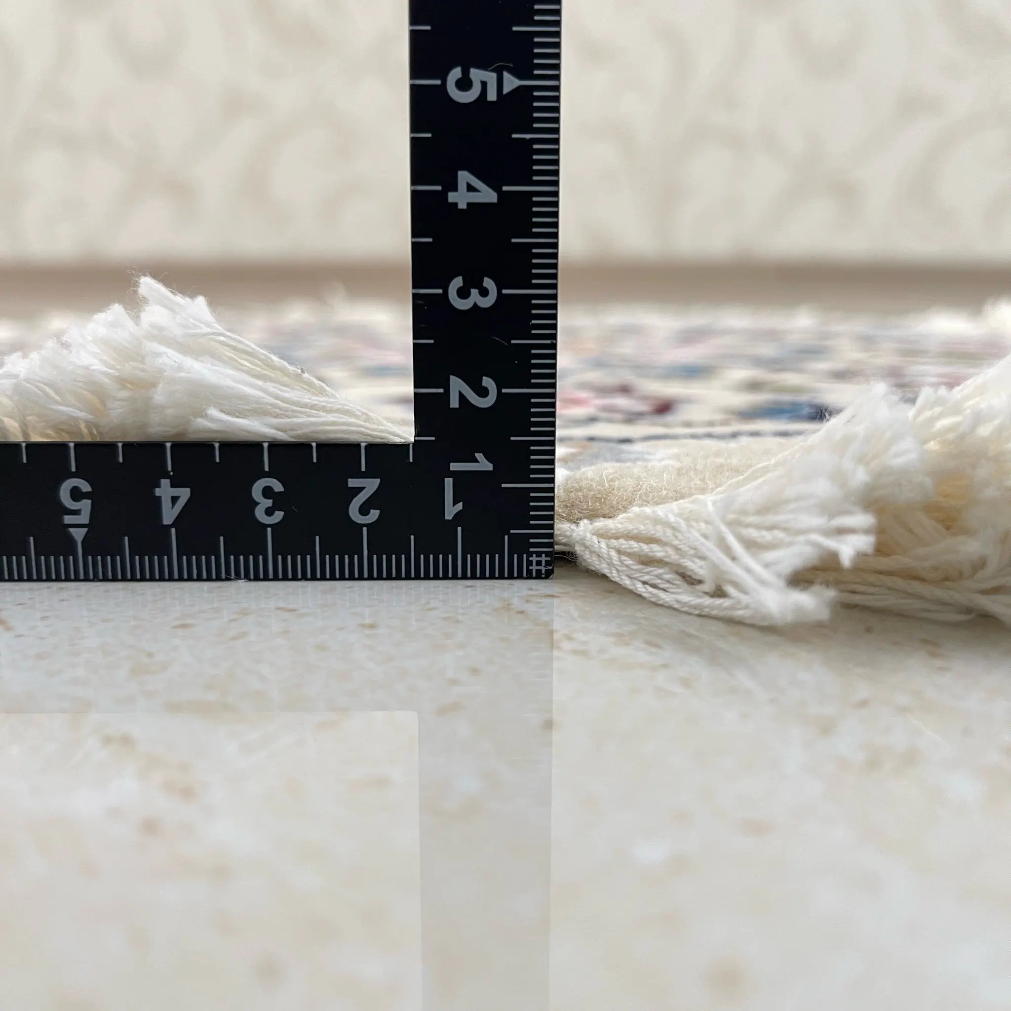 【絨毯/ラグ/ペルシャ絨毯】 ギャッベ 45×45　ナイン産 / ウールイラン / 手織り / 草木染め