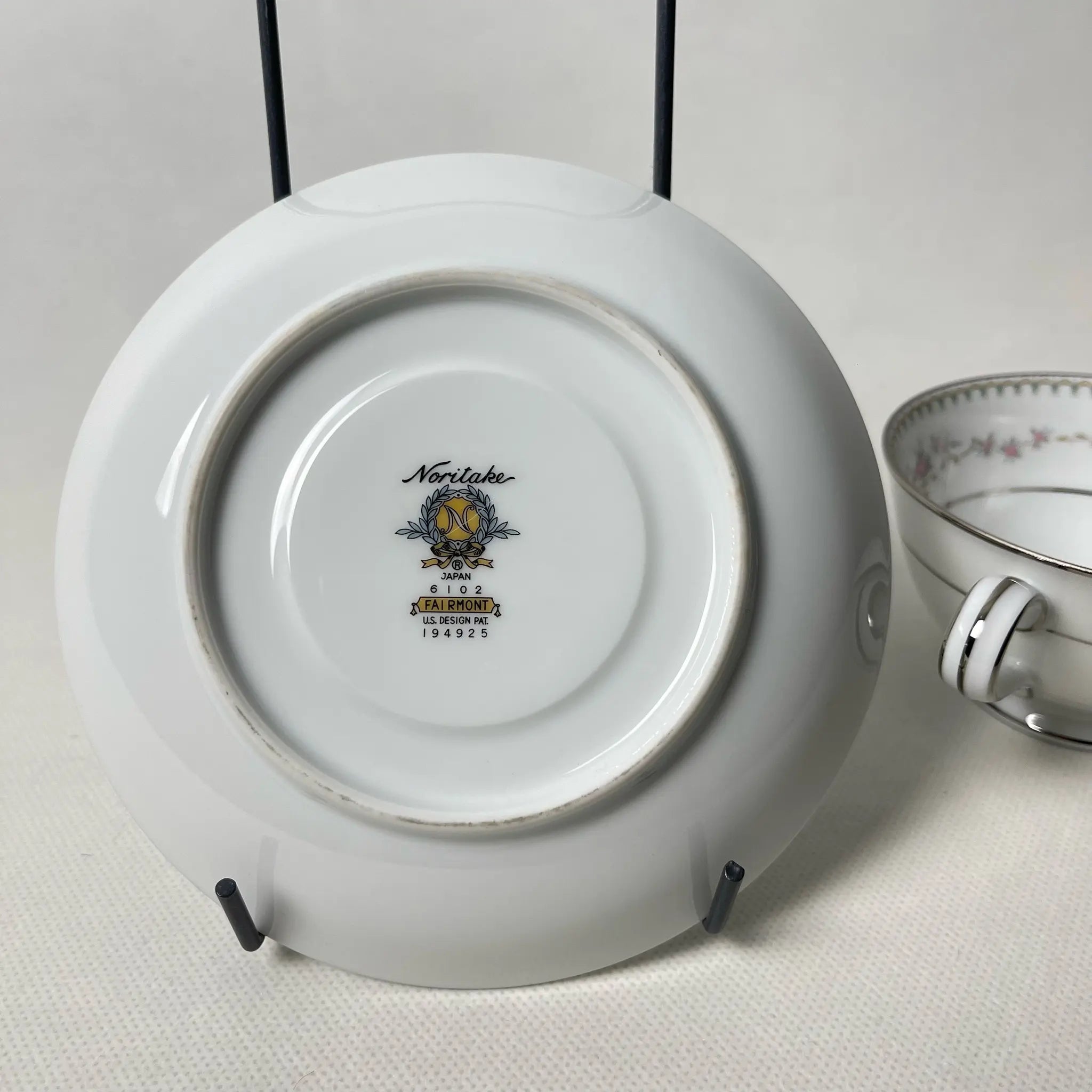 【リユース】 ノリタケ　ティーカップセット　未使用　NORITAKE Fairmont