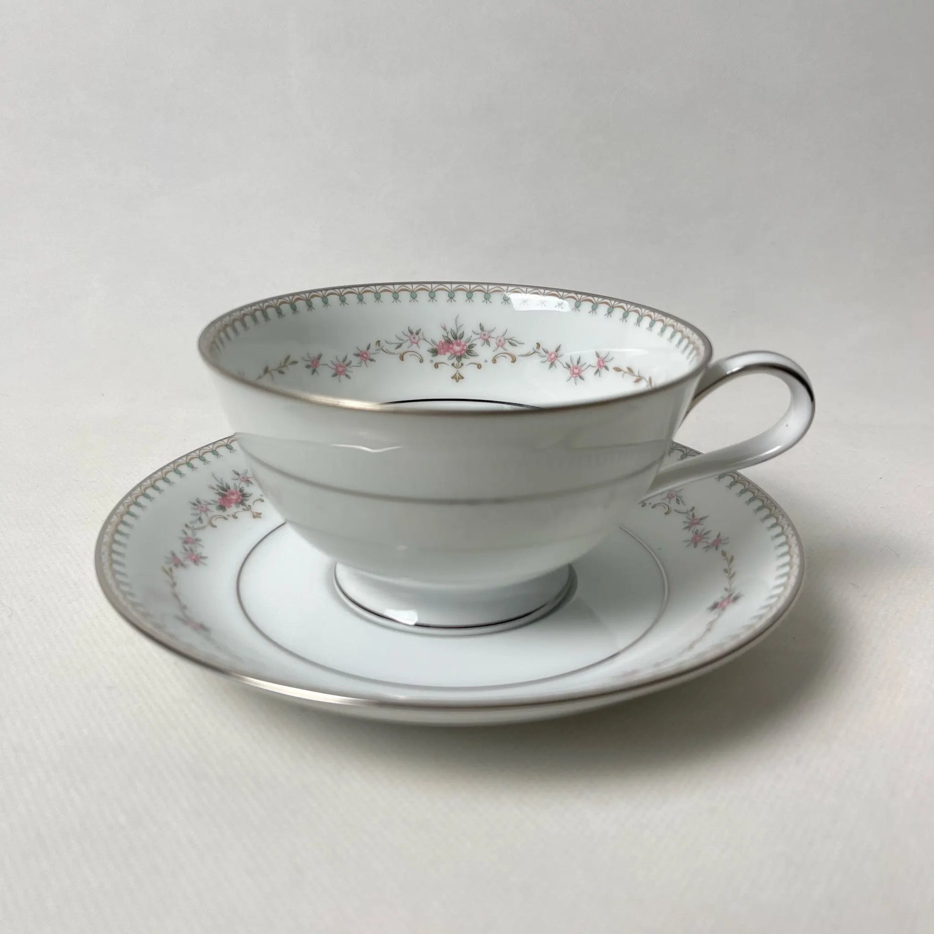 Reuse] Tea cup set / Noritake / Fairmont / ~1986 / Bone China