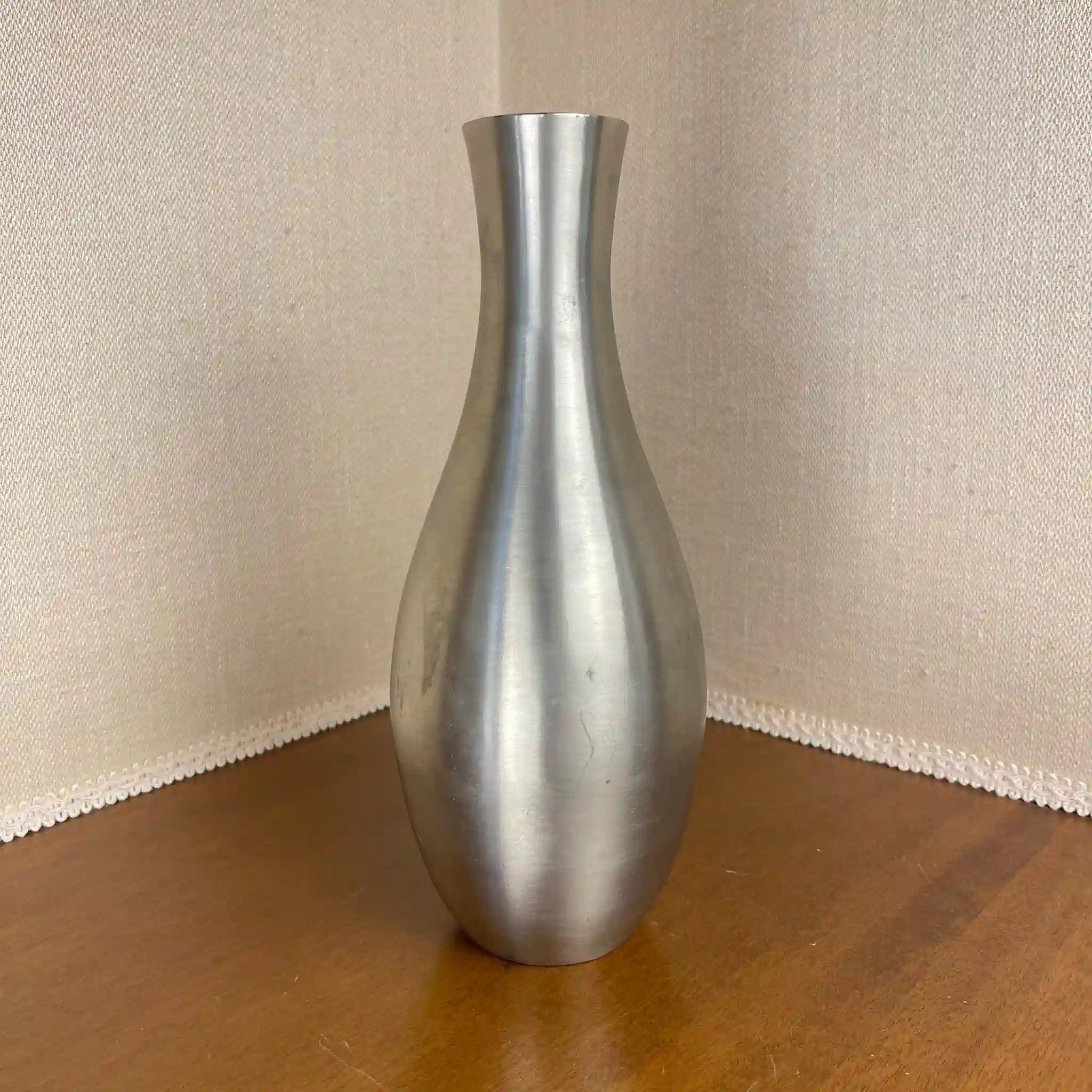 【リユース】花瓶 シルバー