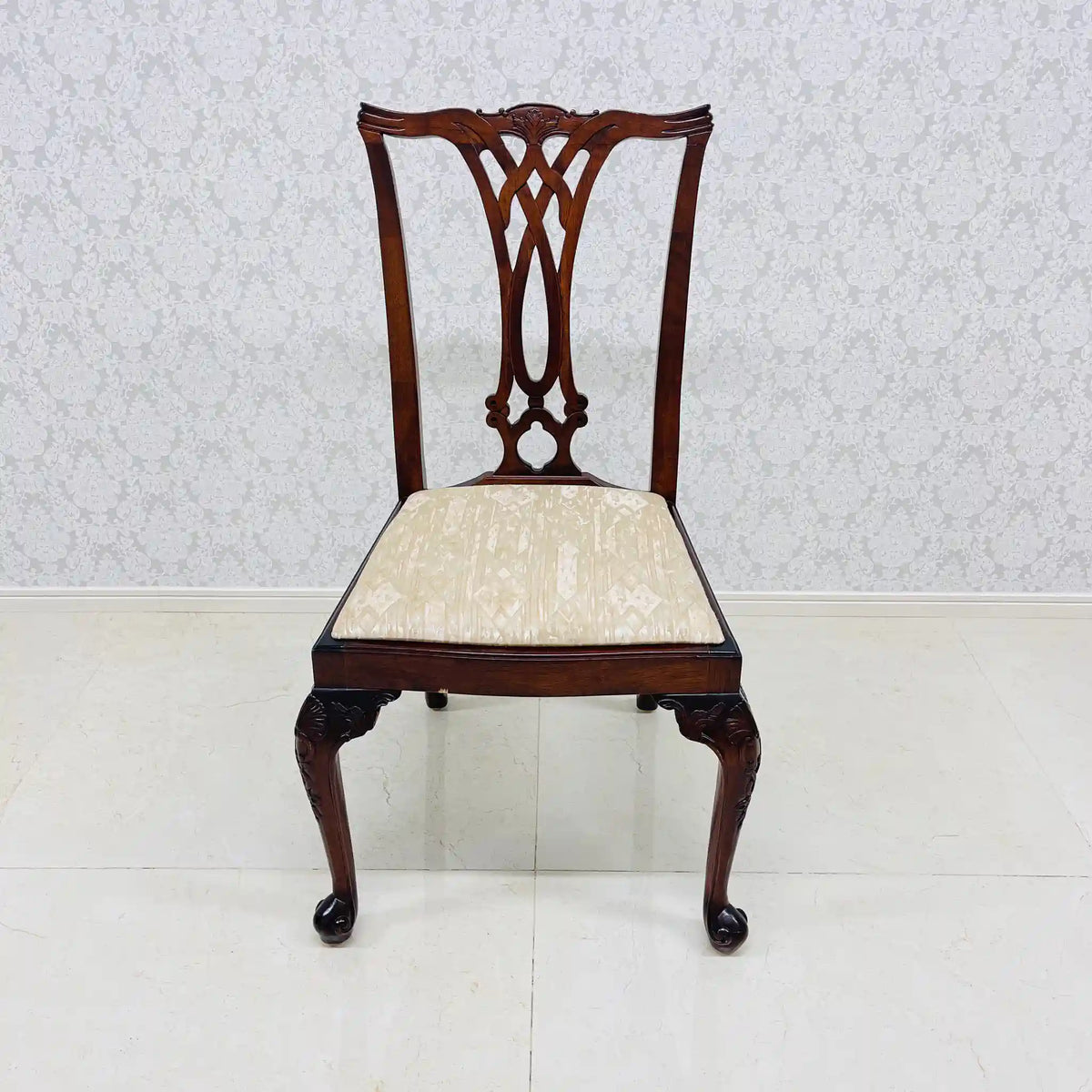 アンティーク】 アンティーク ダイニングチェア / チッペンデール様式