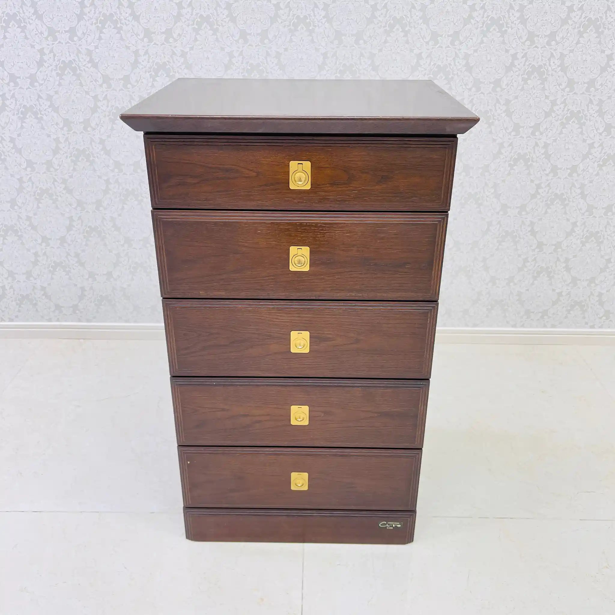 【リユース】 5段チェスト　斉藤家具工業　Ciro