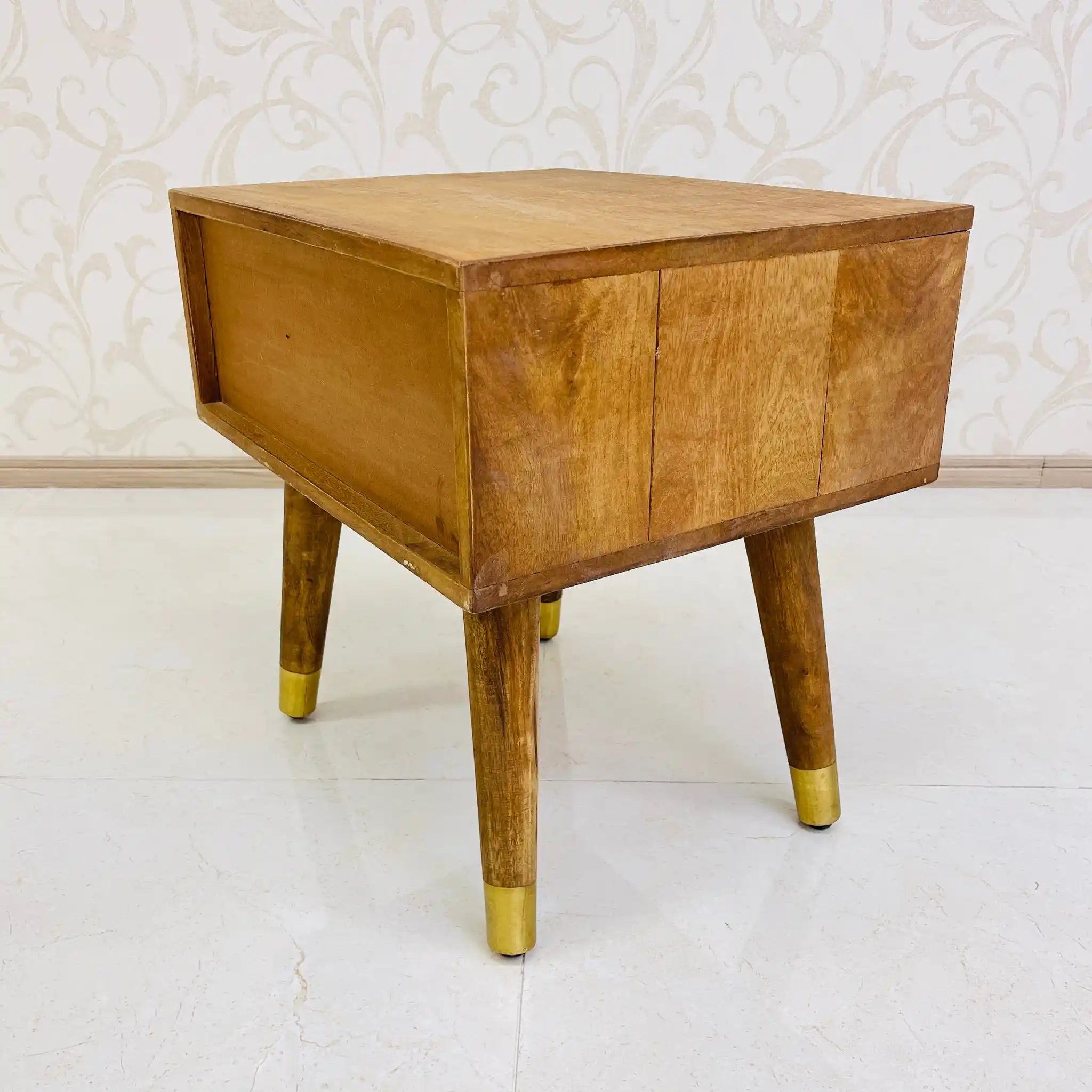 [Reused] Bedside Table / Mango Wood, UK 
