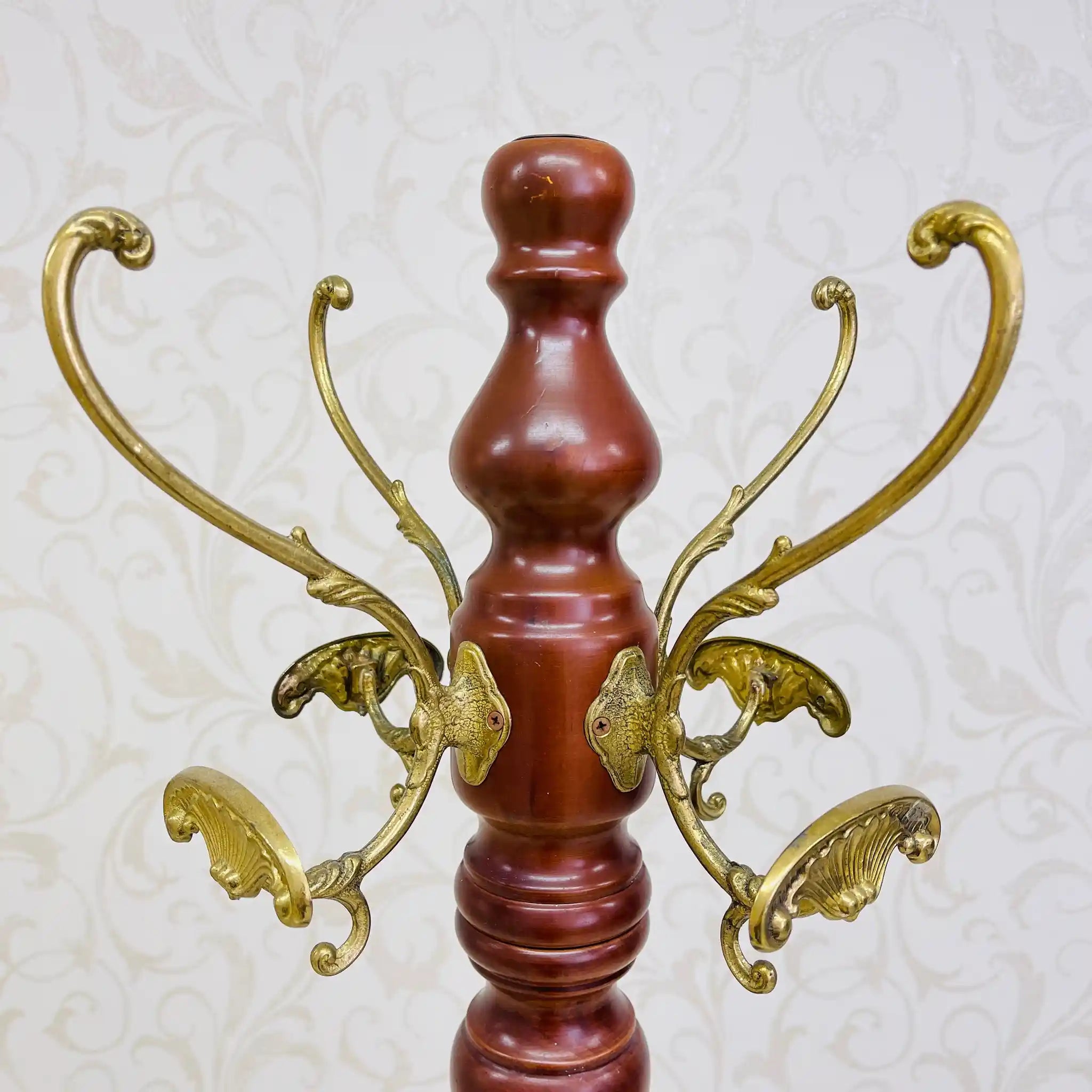 【アンティーク】 アンティーク調コートハンガー / ロココ調