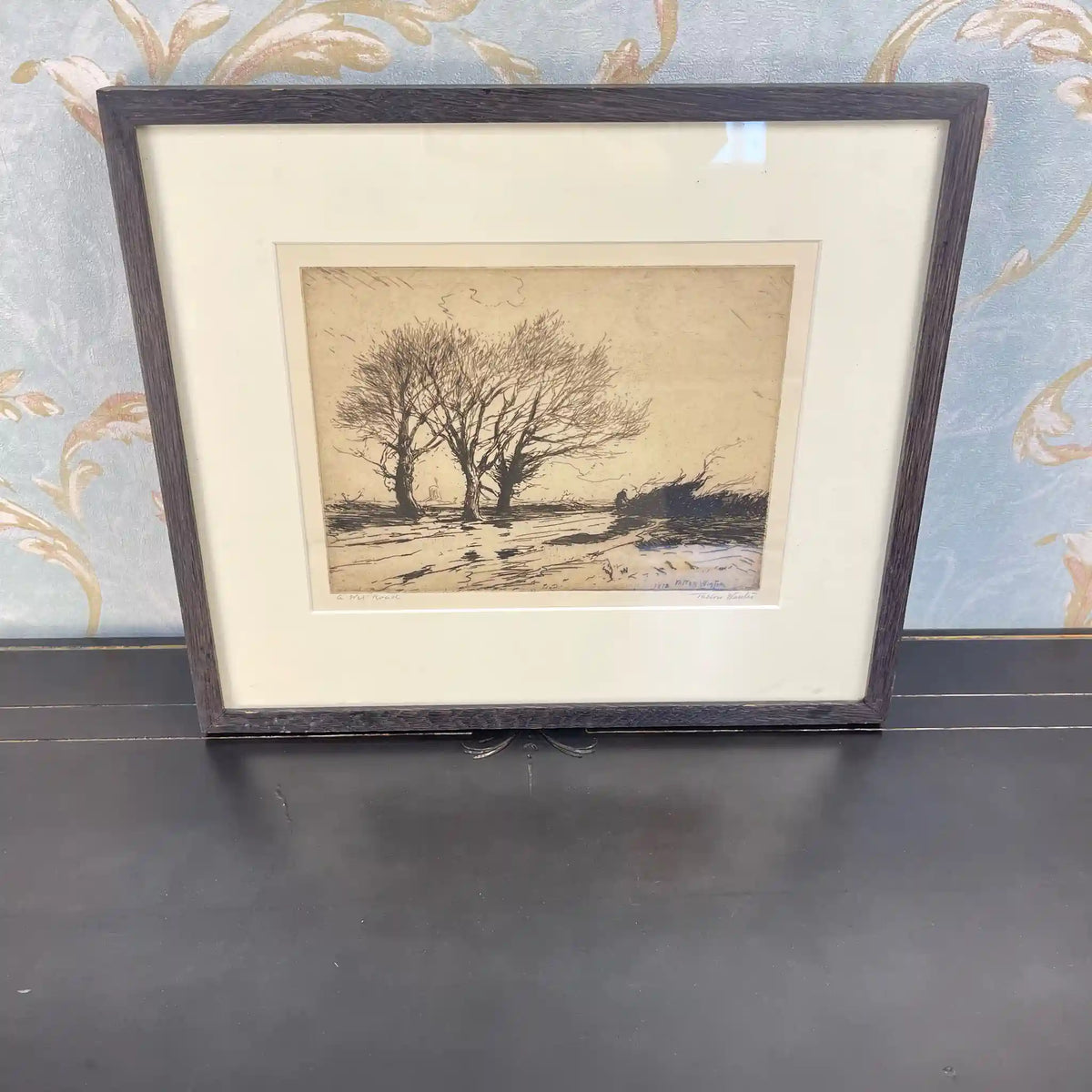 William Tatton Winter / 絵画(エッチング) / 'A Wel Road' / 1912