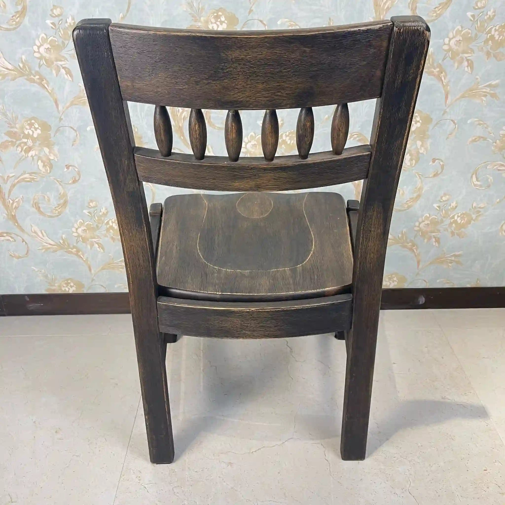 Vintage Dining Chair / ACME INDUSTRIES / FOLK / 1990s / Oak / Japan