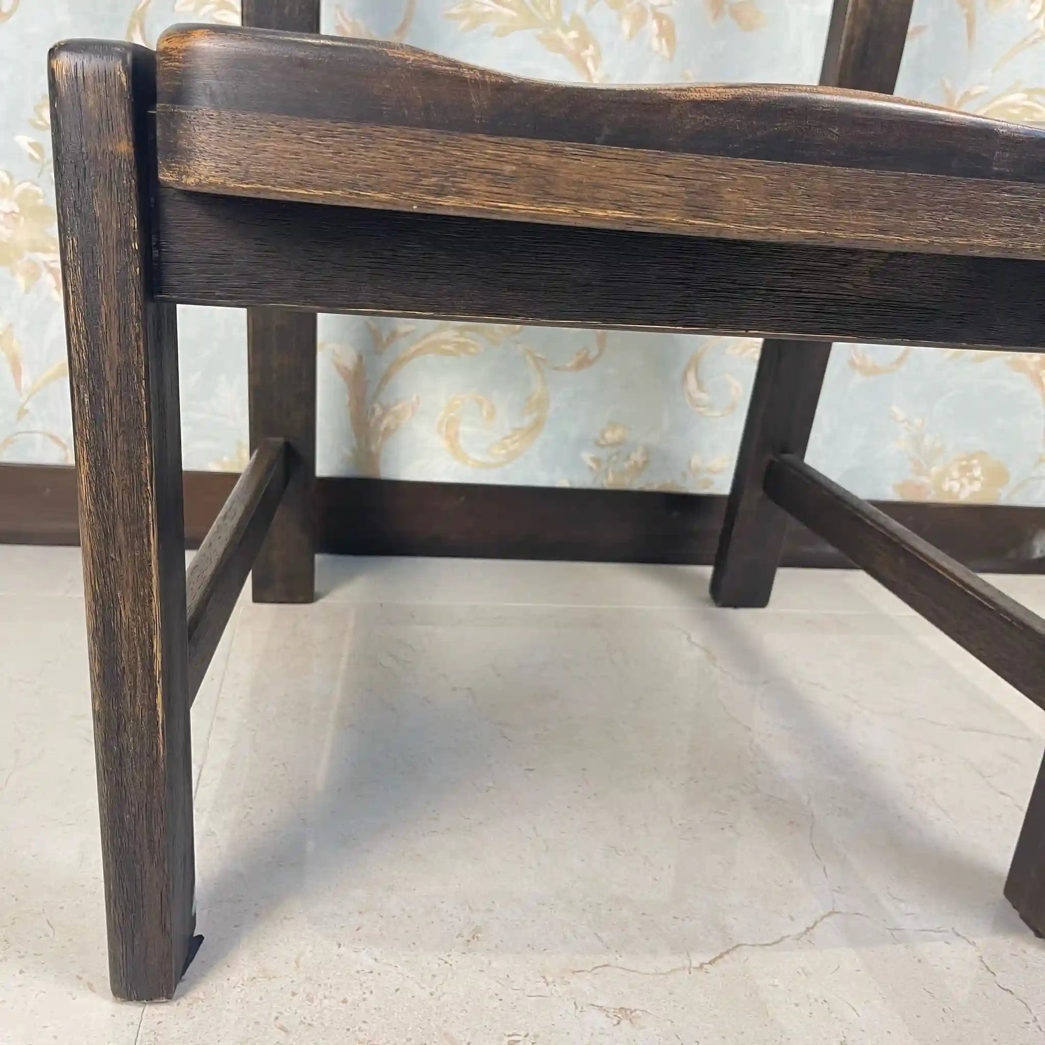 Vintage Dining Chair / ACME INDUSTRIES / FOLK / 1990s / Oak / Japan