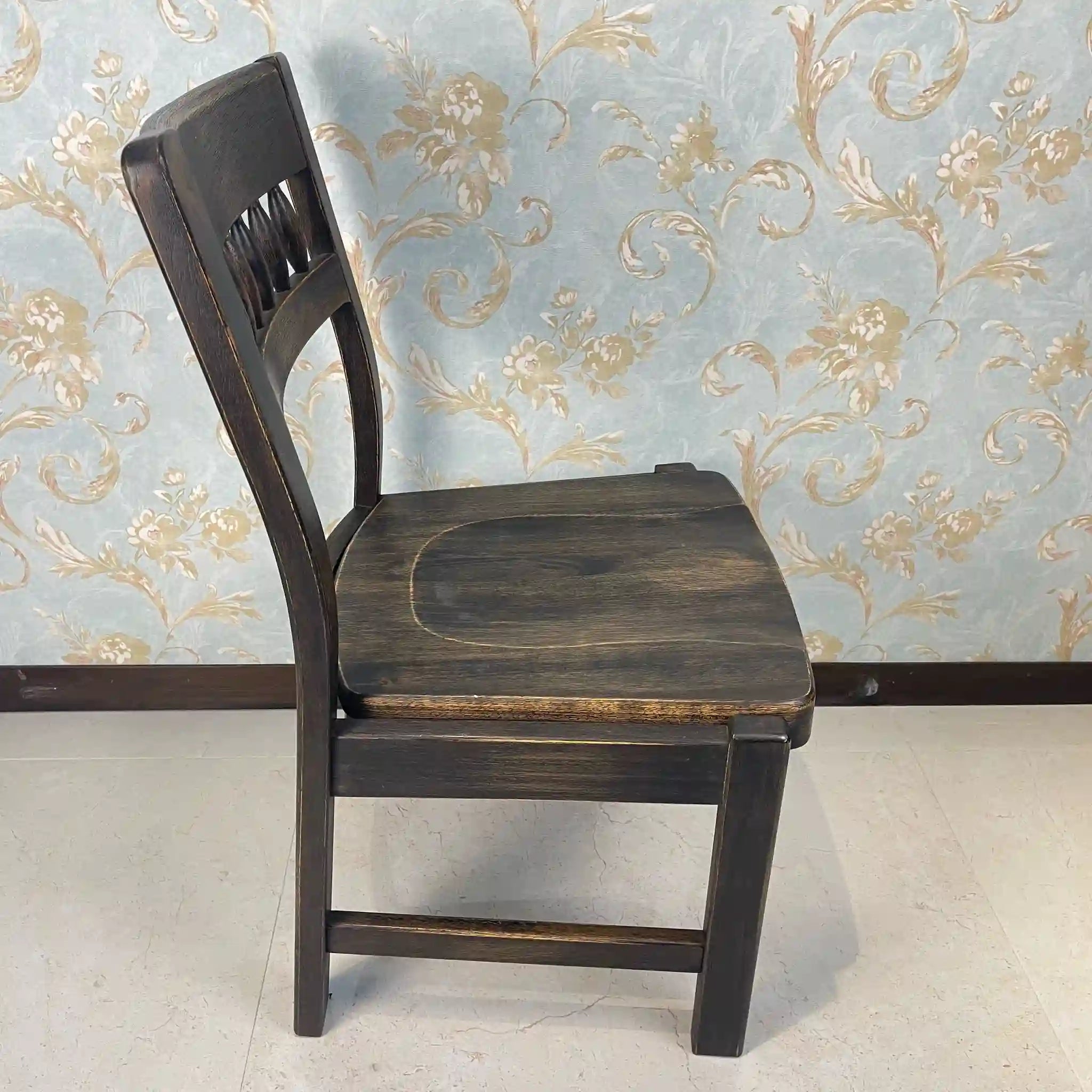 Vintage Dining Chair / ACME INDUSTRIES / FOLK / 1990s / Oak / Japan