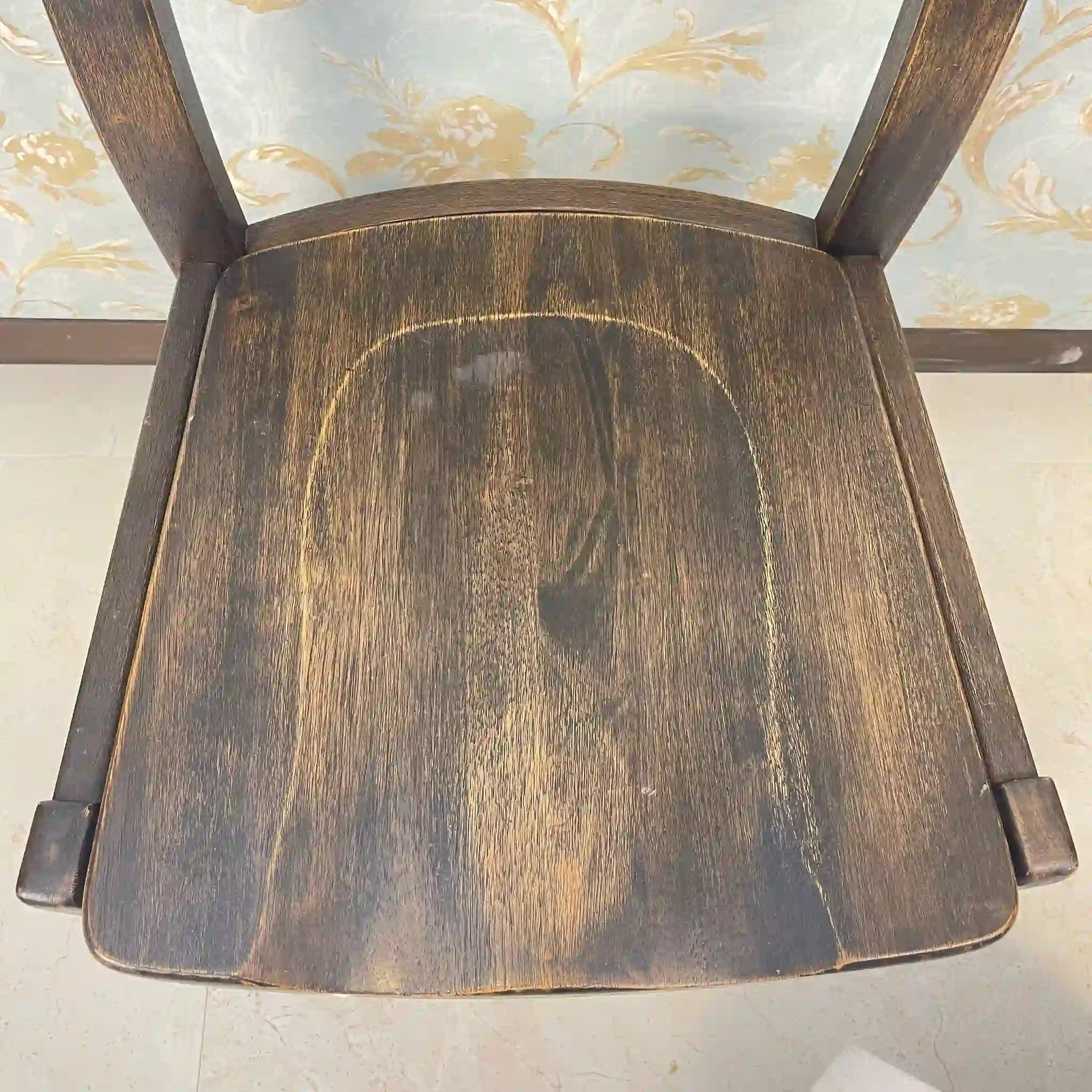 Vintage Dining Chair / ACME INDUSTRIES / FOLK / 1990s / Oak / Japan