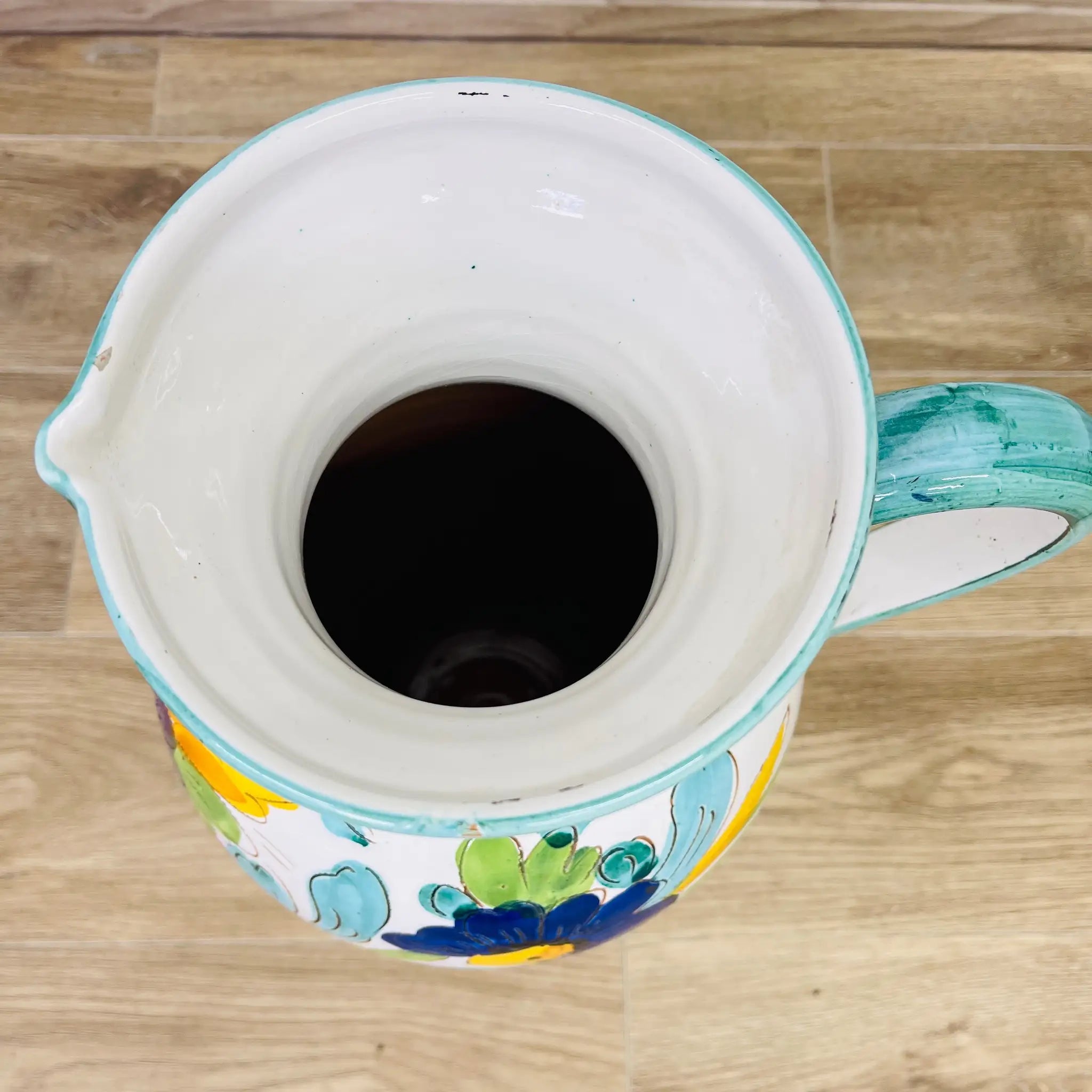 Vintage Flower Vase / Mallorca Ware / Italy