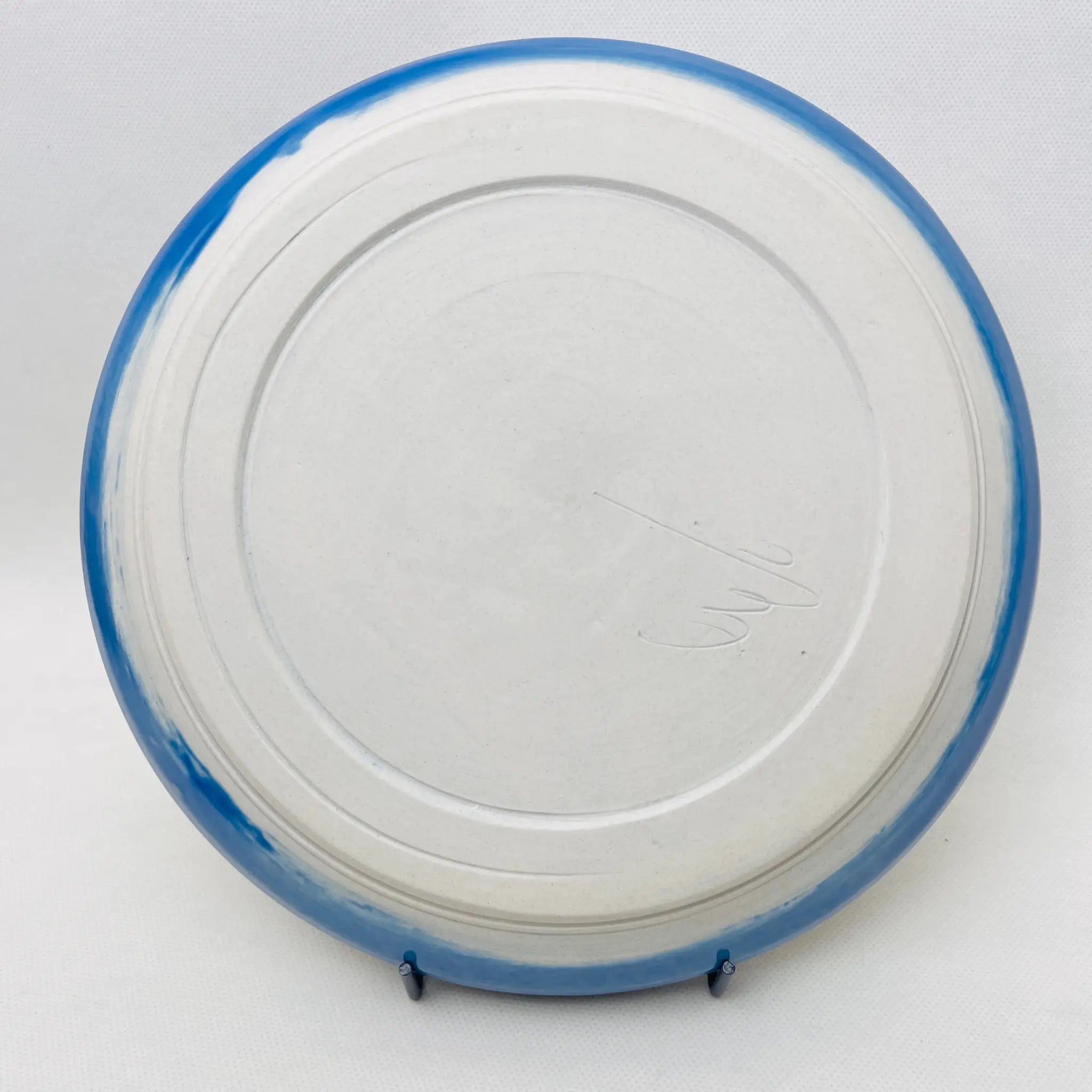 【骨董品】大皿　常滑焼 晴天窯 / 結晶釉　岩橋眞悟  日本 / 未使用 箱付き