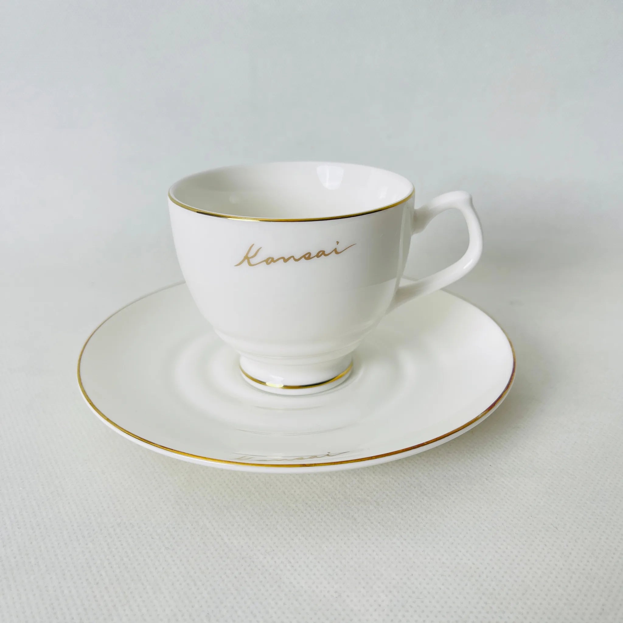 【リユース】コーヒーカップ　5個セット Kansai　山本寛斎 /   Fine China / 未使用 箱付き