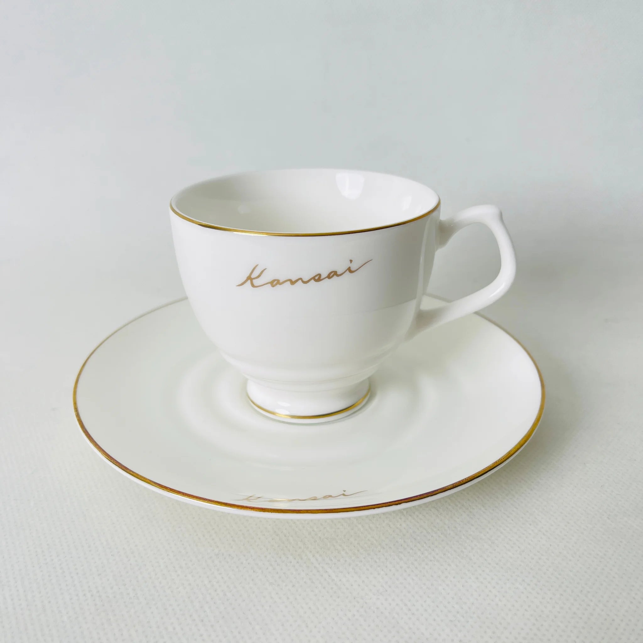 【リユース】コーヒーカップ　5個セット Kansai　山本寛斎 /   Fine China / 未使用 箱付き