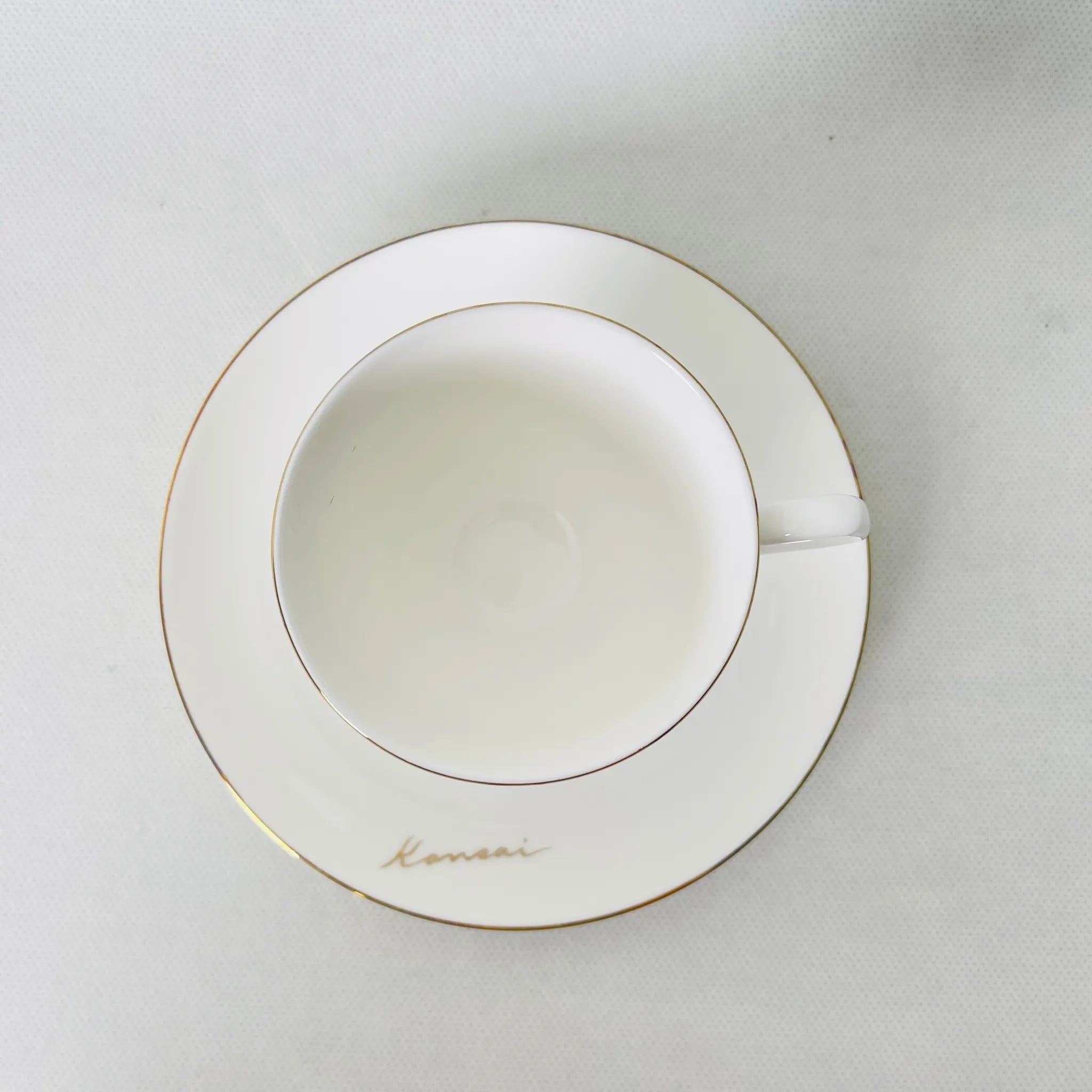 【リユース】コーヒーカップ　5個セット Kansai　山本寛斎 /   Fine China / 未使用 箱付き