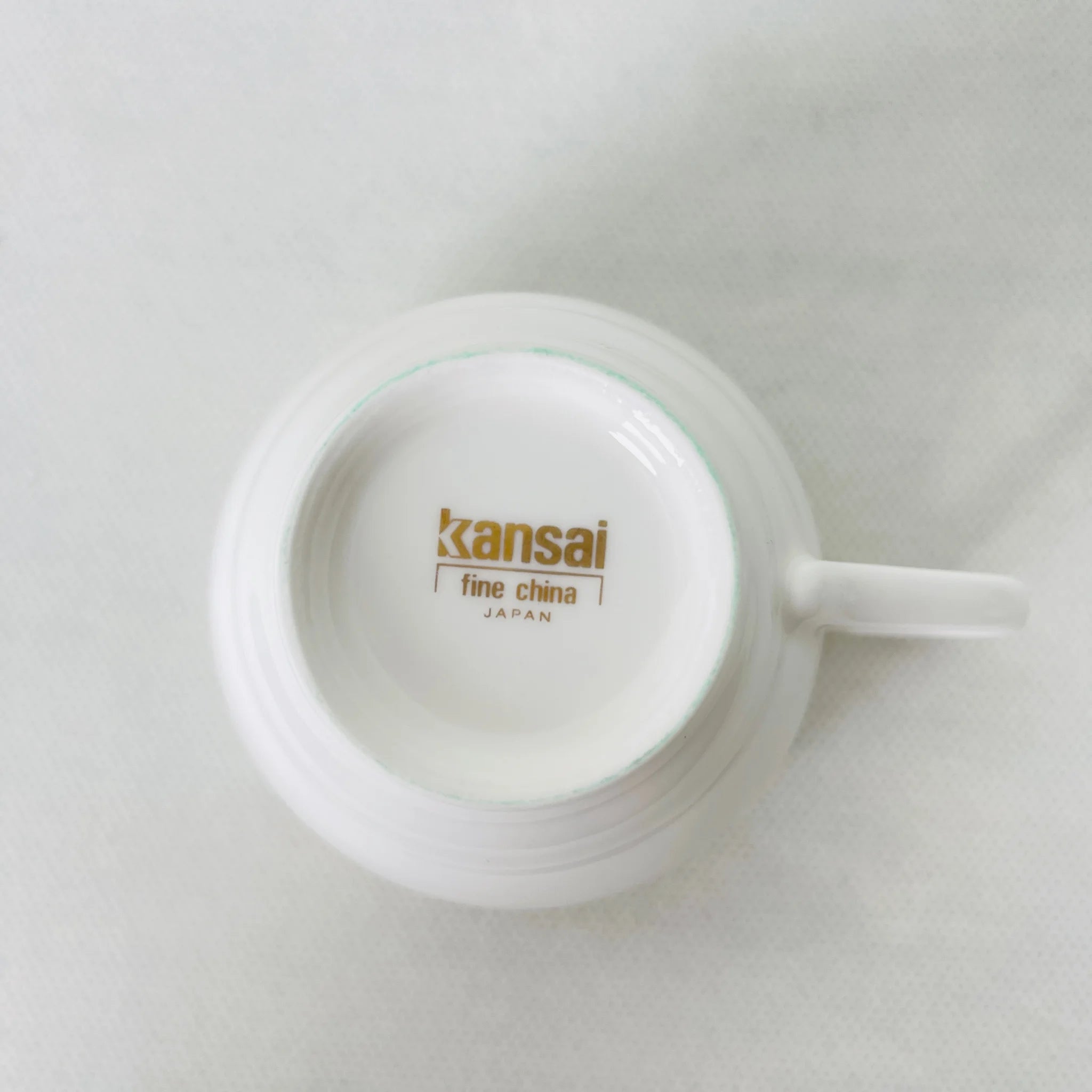 【リユース】コーヒーカップ　5個セット Kansai　山本寛斎 /   Fine China / 未使用 箱付き