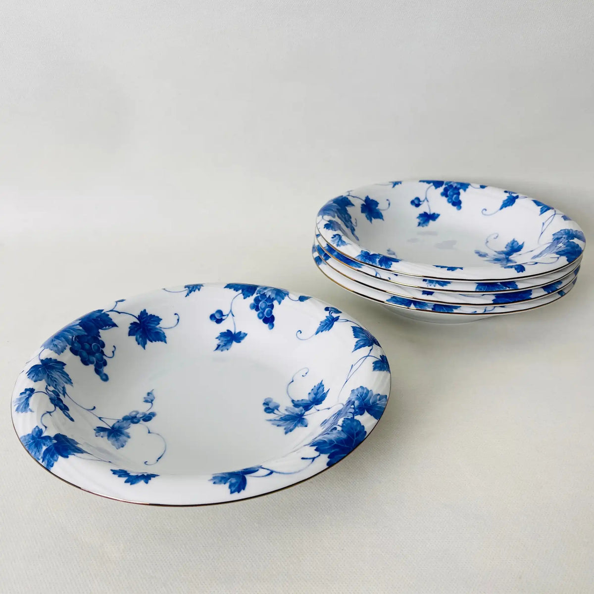Reused] 5-piece curry plate set / Adam & Eve Tachikichi