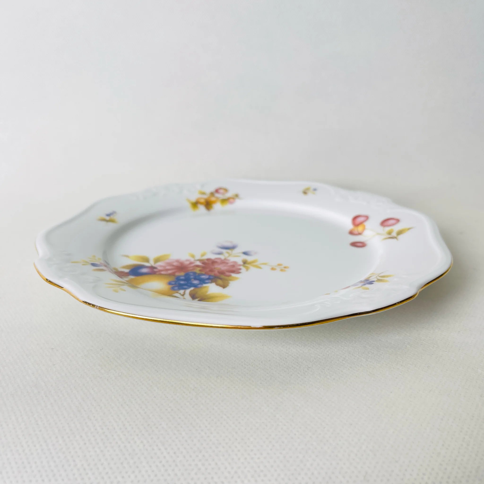 【リユース】プレート　フルーツ柄 Noritake 未使用品