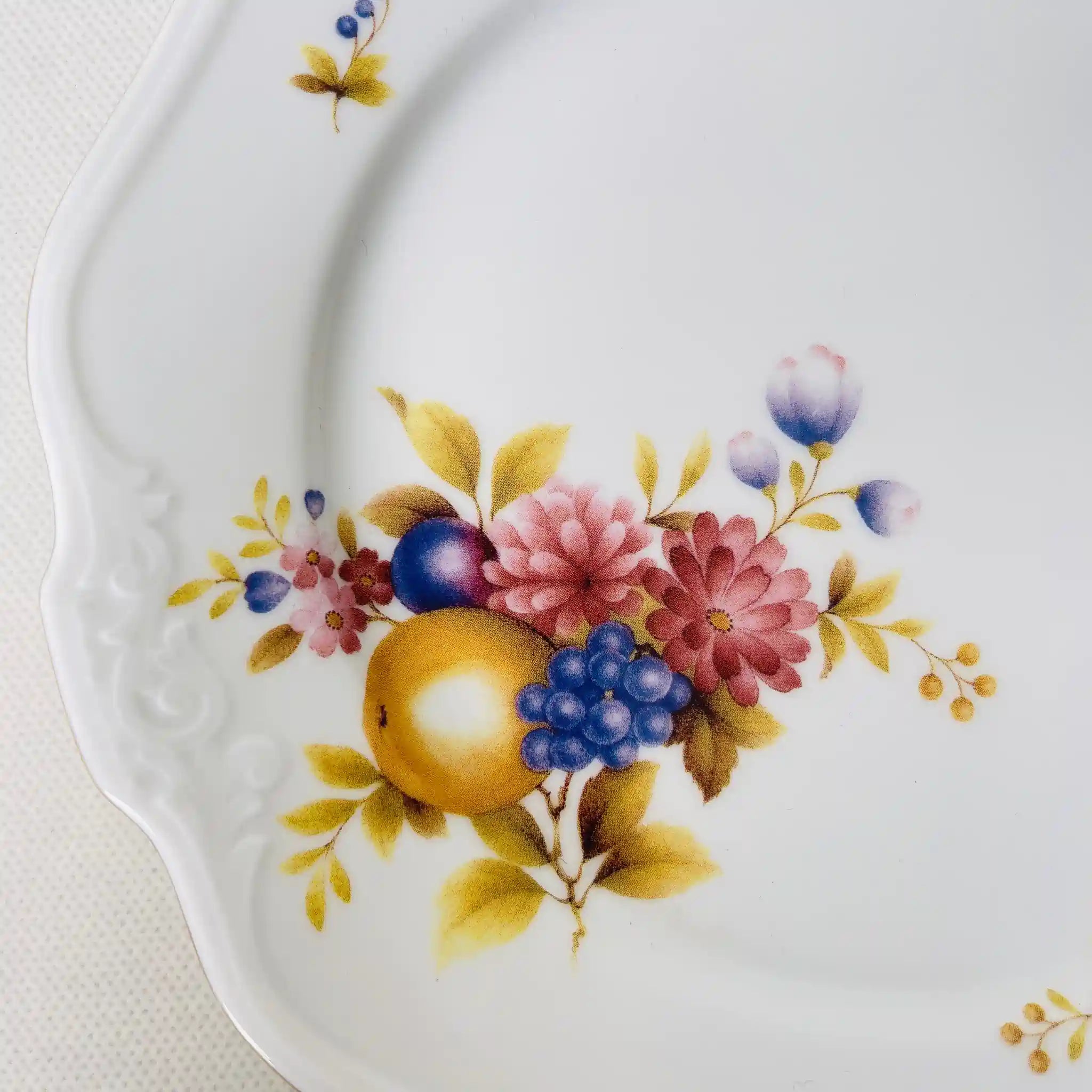 【リユース】プレート　フルーツ柄 Noritake 未使用品