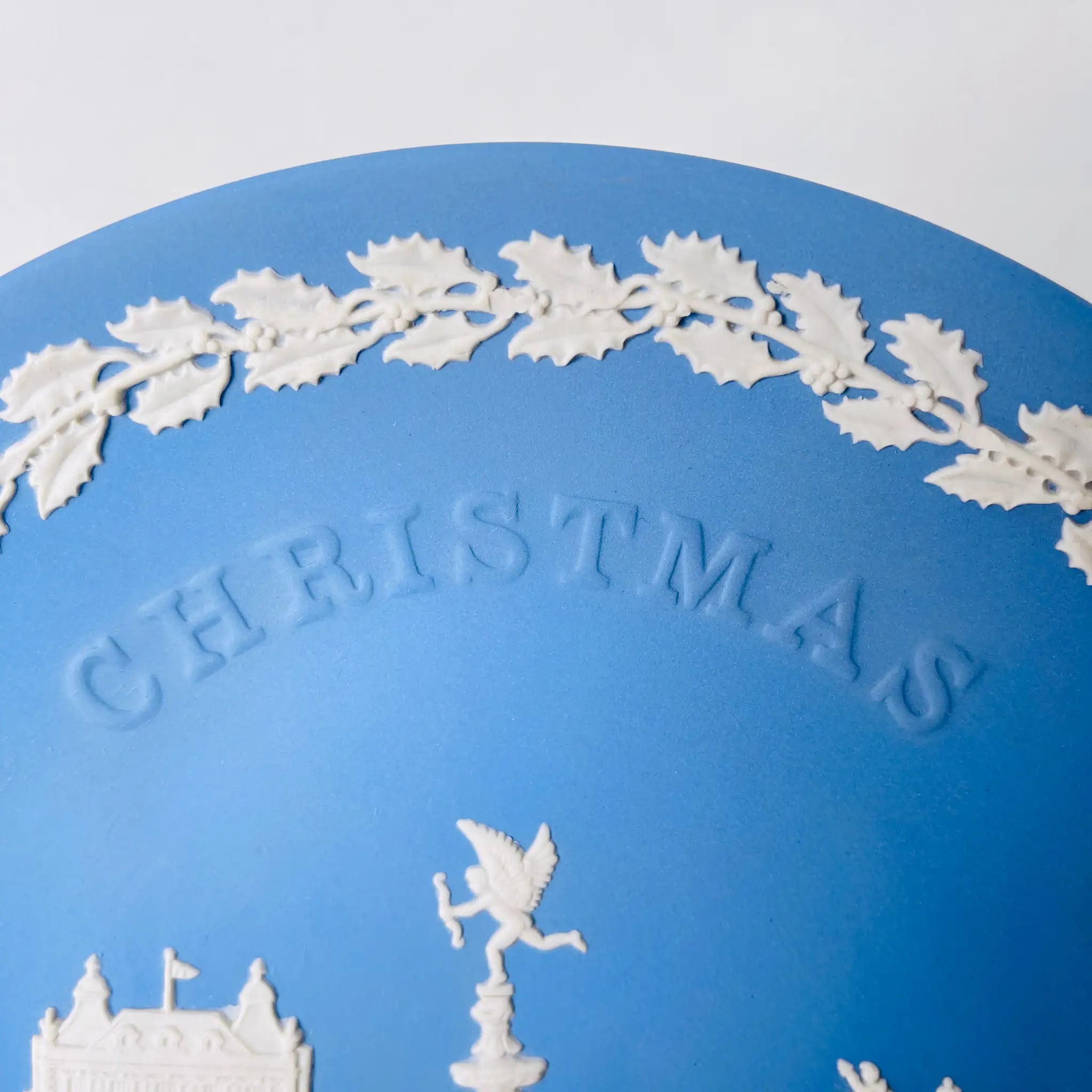 【复古】盘子/ Wedgewood / 1971 Christmas plate Piccadilly Circus / 1971 /英国/未使用