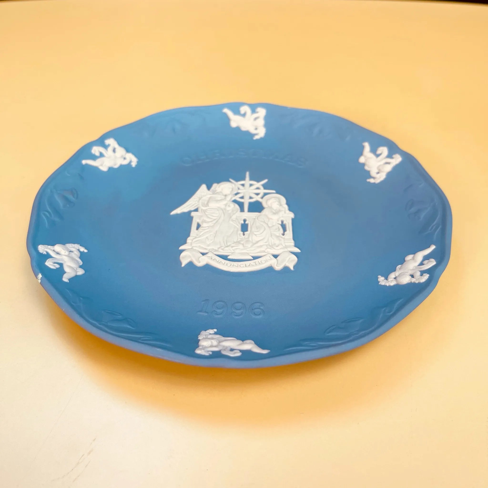 【アンティーク】 プレート　WEDGEWOOD(ウェッジウッド) ジャスパーウェア　1775年代