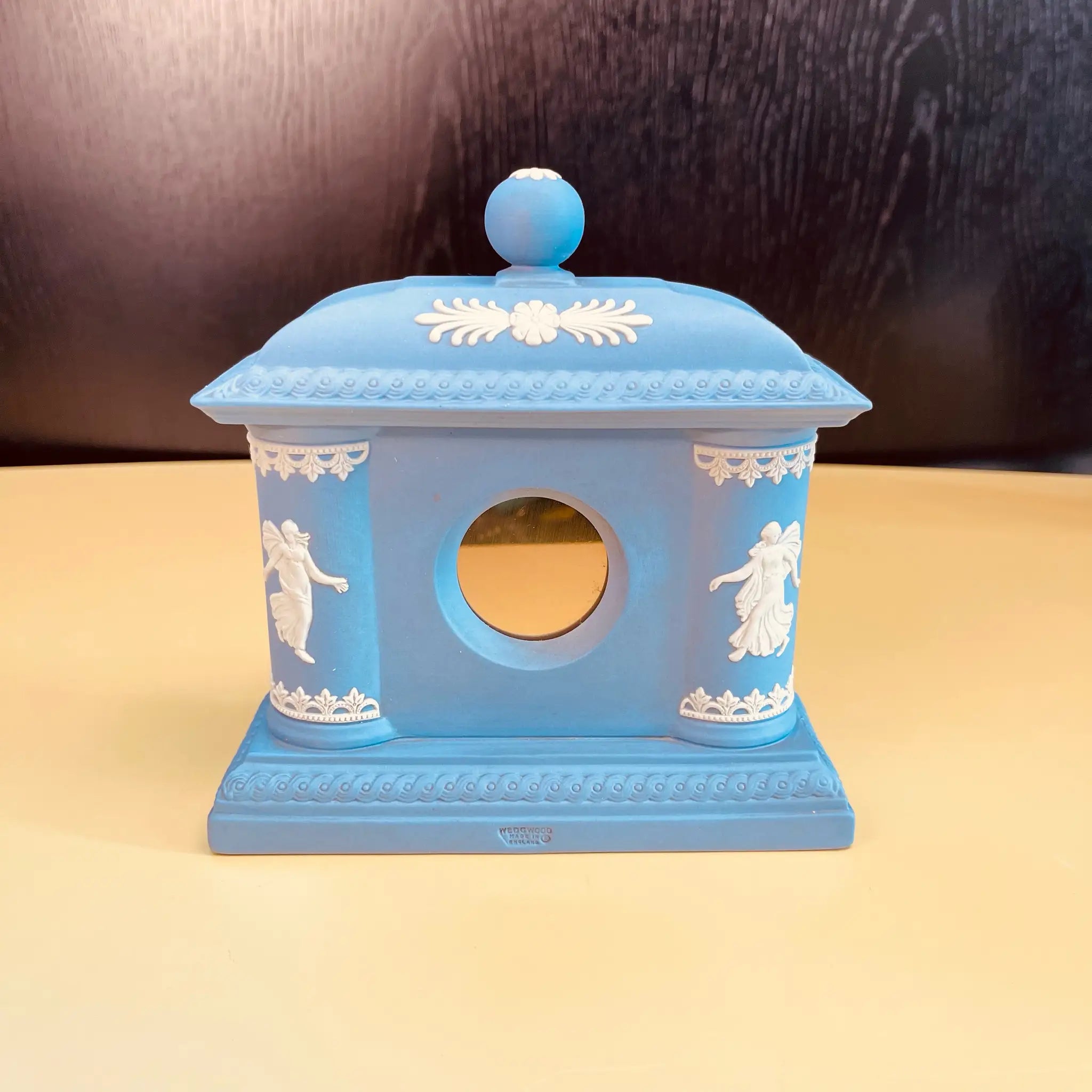 【アンティーク】置き時計 WEDGEWOOD(ウェッジウッド) / ジャスパーウェア / 1775年代 ストーンウェア / イギリス /  /