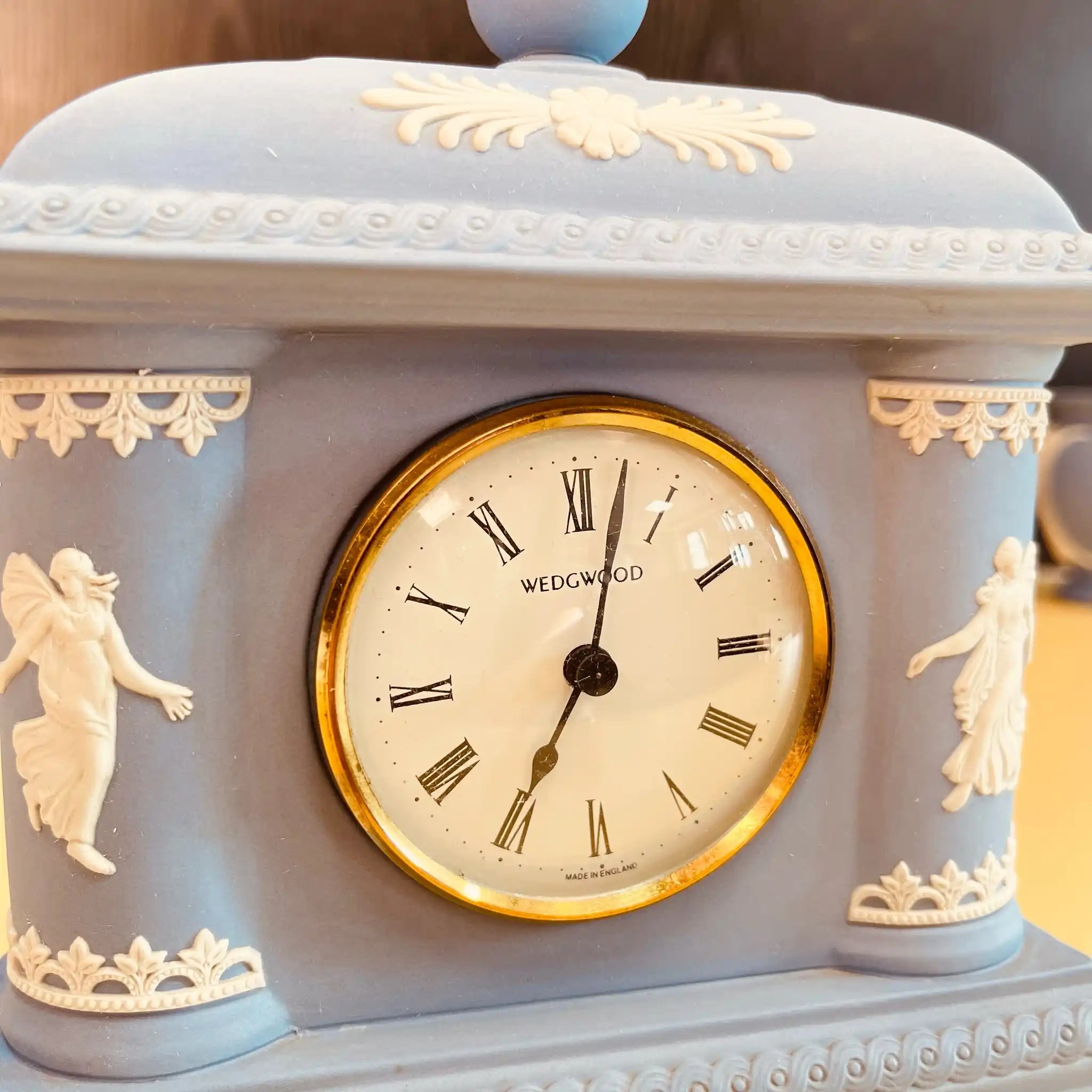 【アンティーク】置き時計 WEDGEWOOD(ウェッジウッド) / ジャスパーウェア / 1775年代 ストーンウェア / イギリス /  /