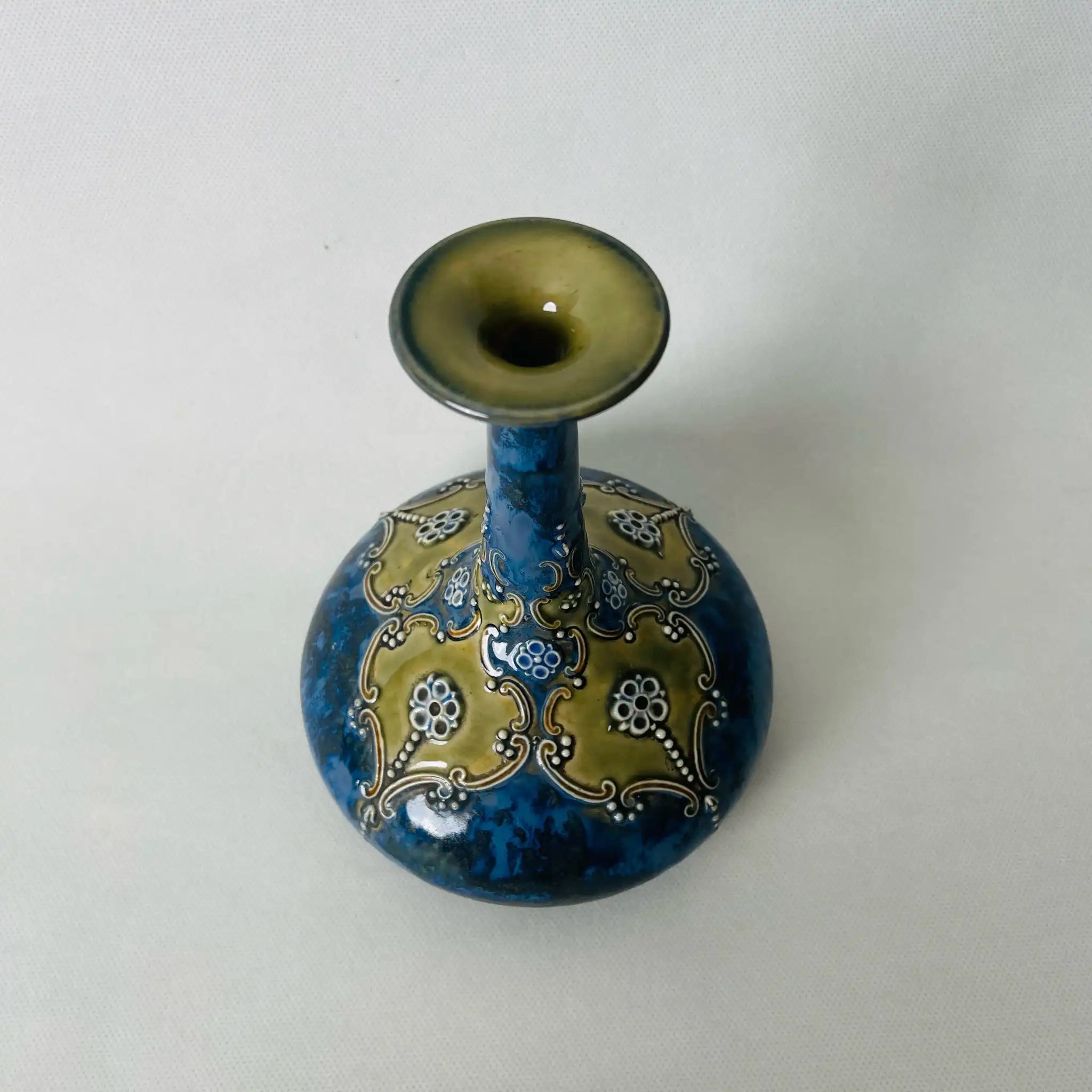 【アンティーク】フラワーベース(花瓶) Royal Doulton（ロイヤル ドルトン） /  / 1800年代後半〜1900年代前半  / イギリス /  /