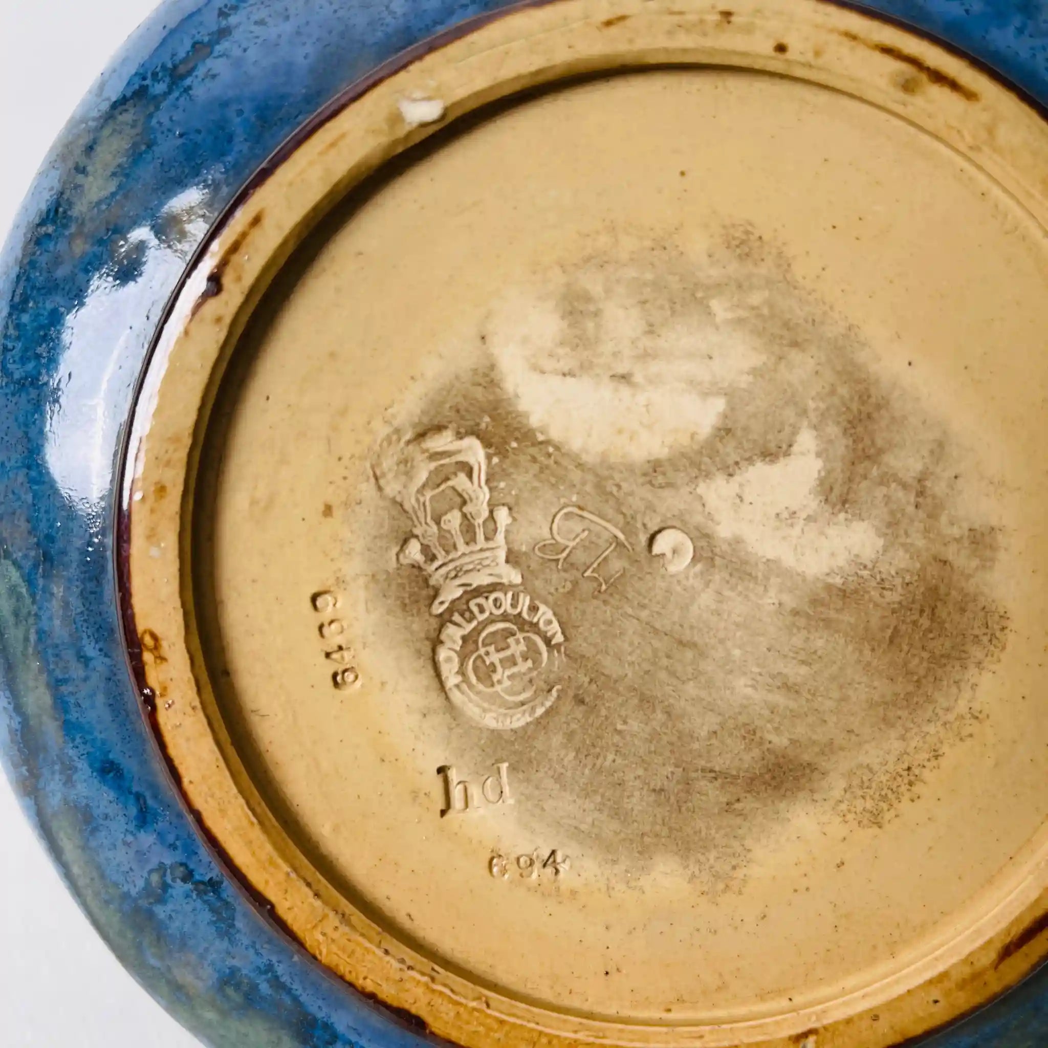 【アンティーク】フラワーベース(花瓶) Royal Doulton（ロイヤル ドルトン） /  / 1800年代後半〜1900年代前半  / イギリス /  /