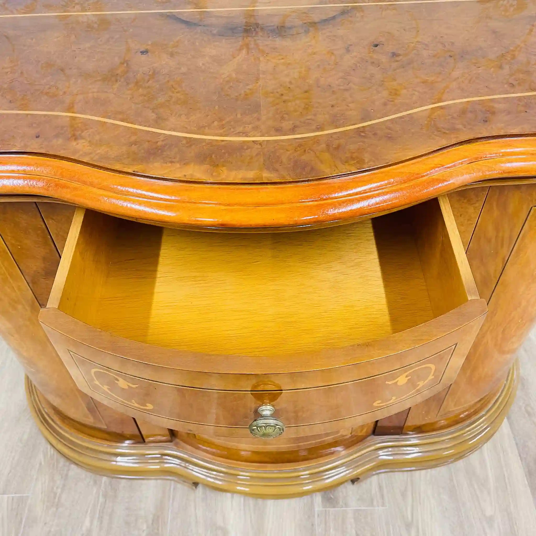 【リユース】 コンソールチェスト / 象嵌(インレイ） 工場リペア済