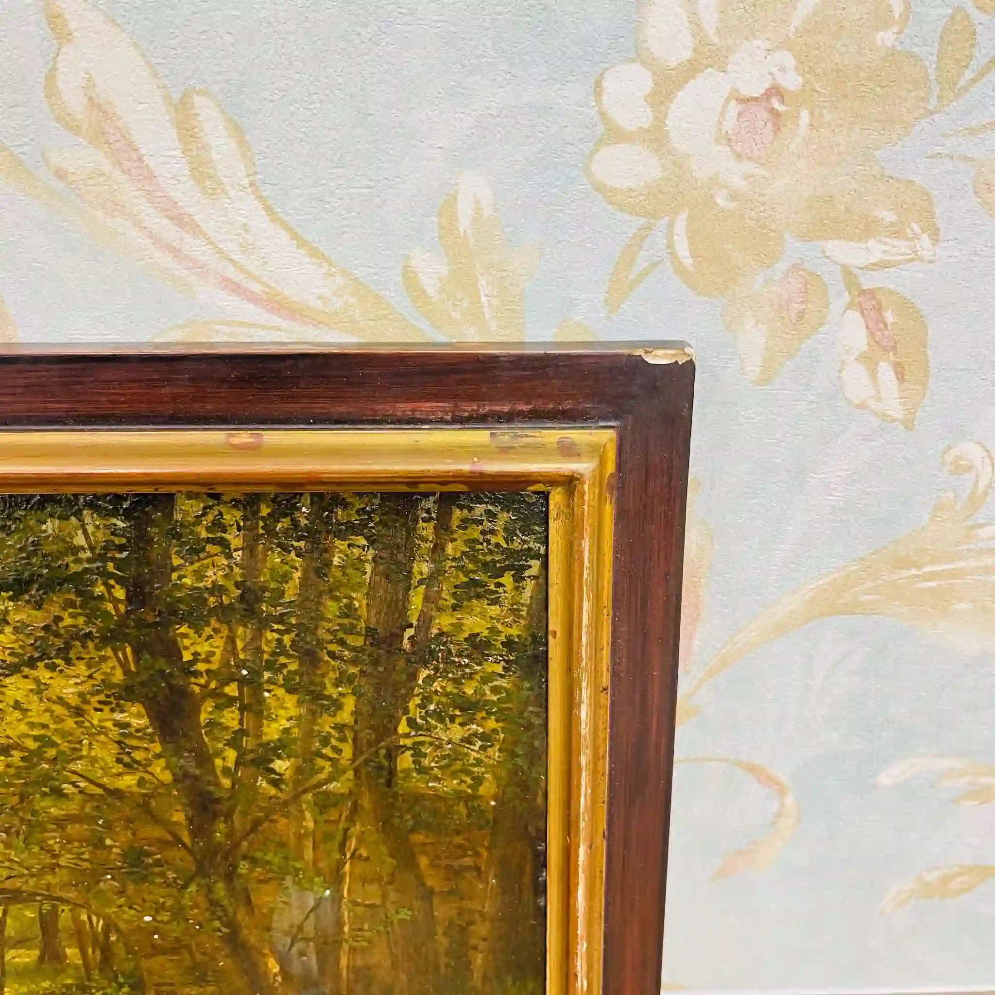【アート/装飾品】 油彩画 / Roger E. Smith / フランス