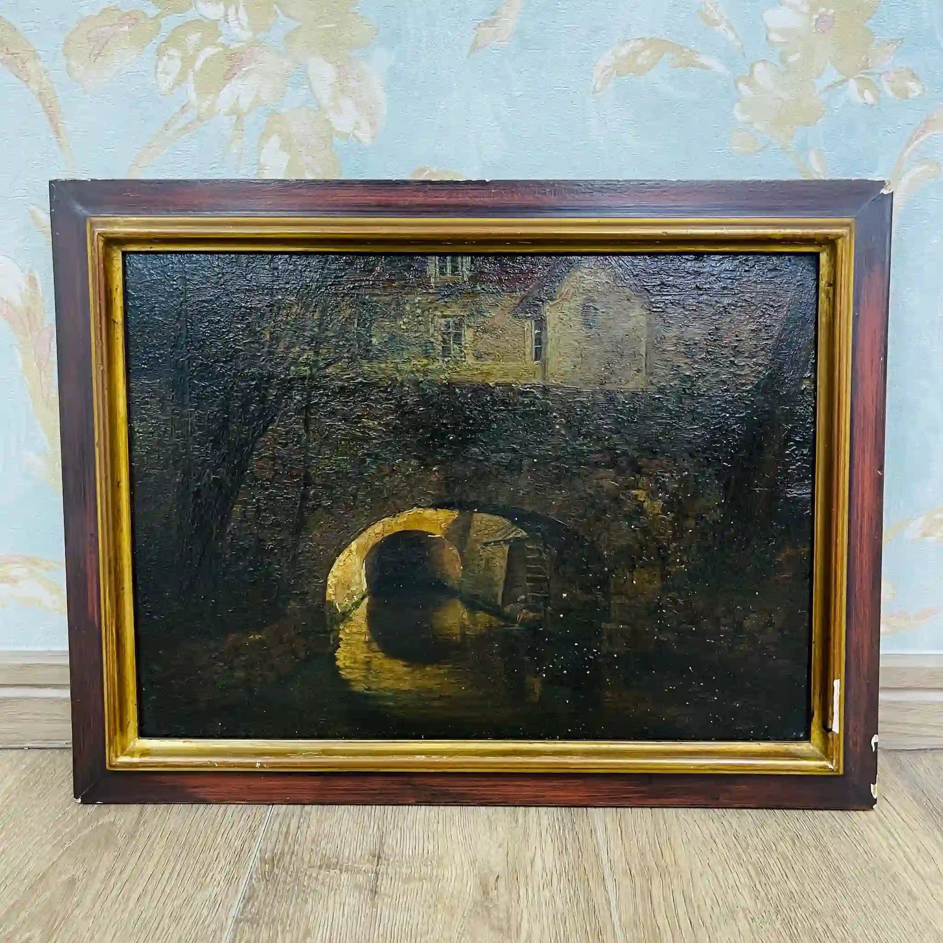 French Vintage Oil Painting】 油絵 フランス 【公式ショッピングサイト】