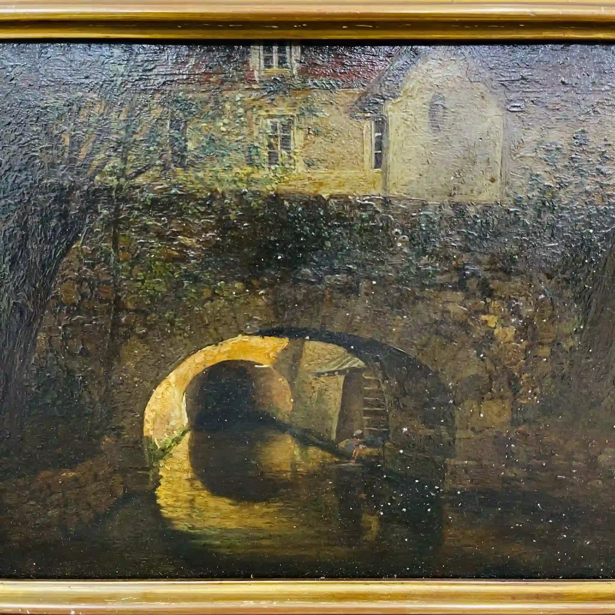 【アート/装飾品】 油彩画 / 19世紀後半 / フランス / バルビゾン派