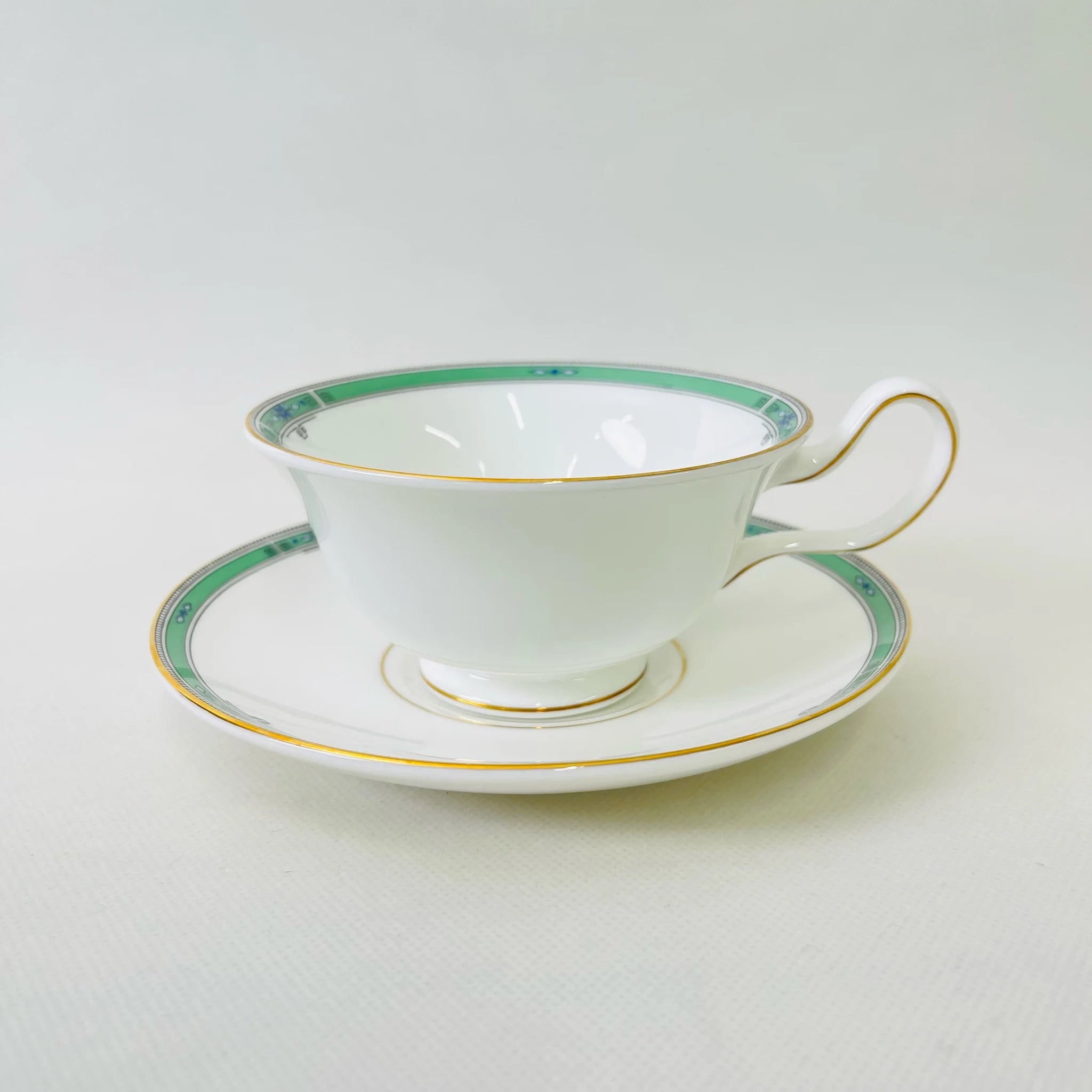 【リユース】 ティーカップセット / WEDGWOOD(ウェッジウッド) / ジェイド / Bone China / イギリス