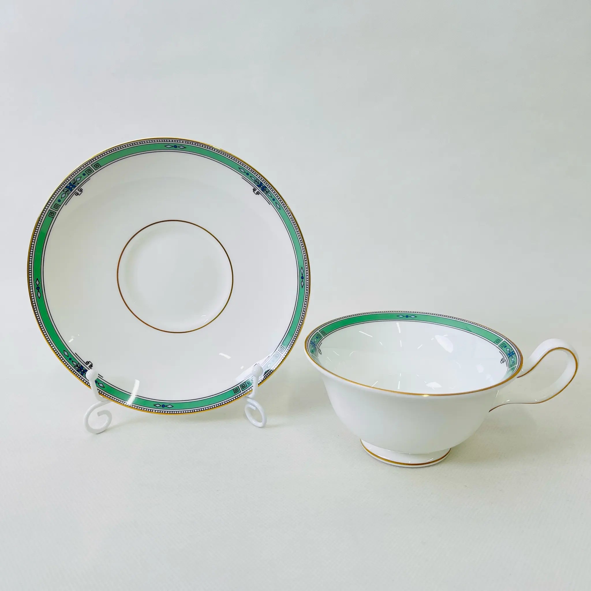 【リユース】 ティーカップセット / WEDGWOOD(ウェッジウッド) / ジェイド / Bone China / イギリス