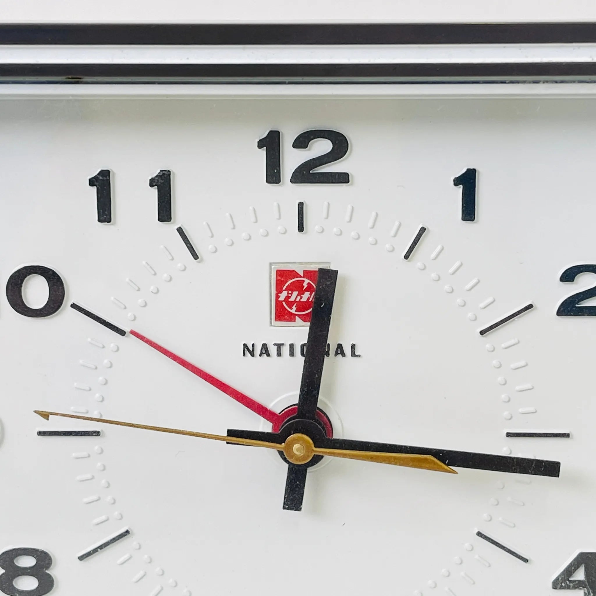 【ビンテージ】 置時計 / ナショナル (松下電工) / TE-18 / 日本