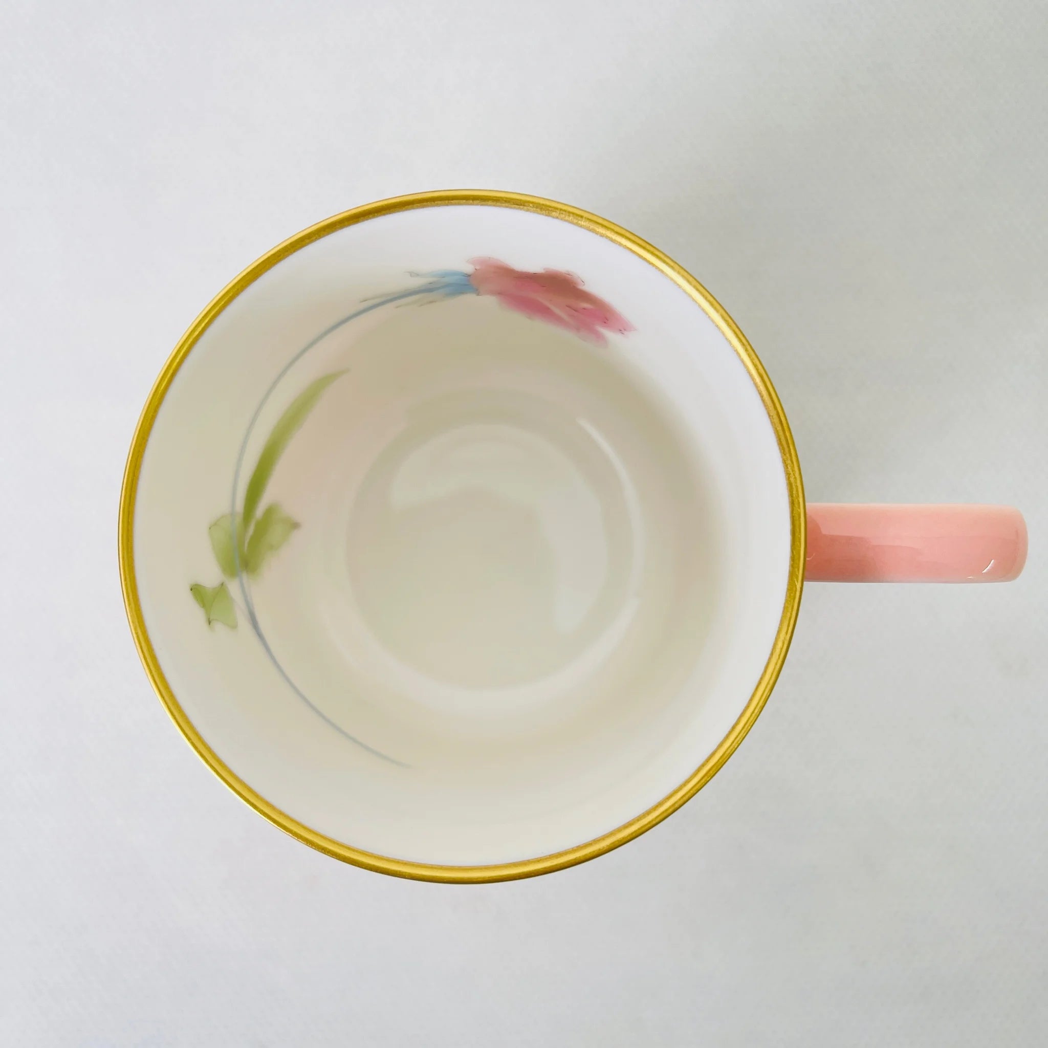 【リユース】 コーヒーカップ 2P / 香蘭社 / プリンセスローズ / 未使用 / 箱付き