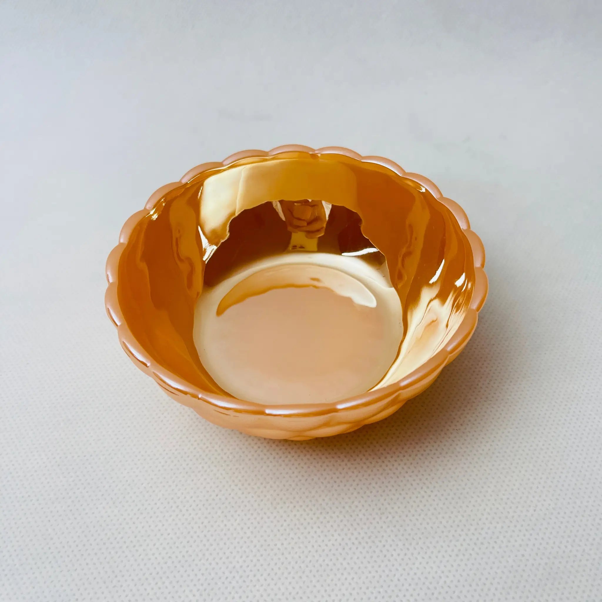 [Vintage] Cereal Bowl / Anchor Hocking / Bubble Series / America / Unused