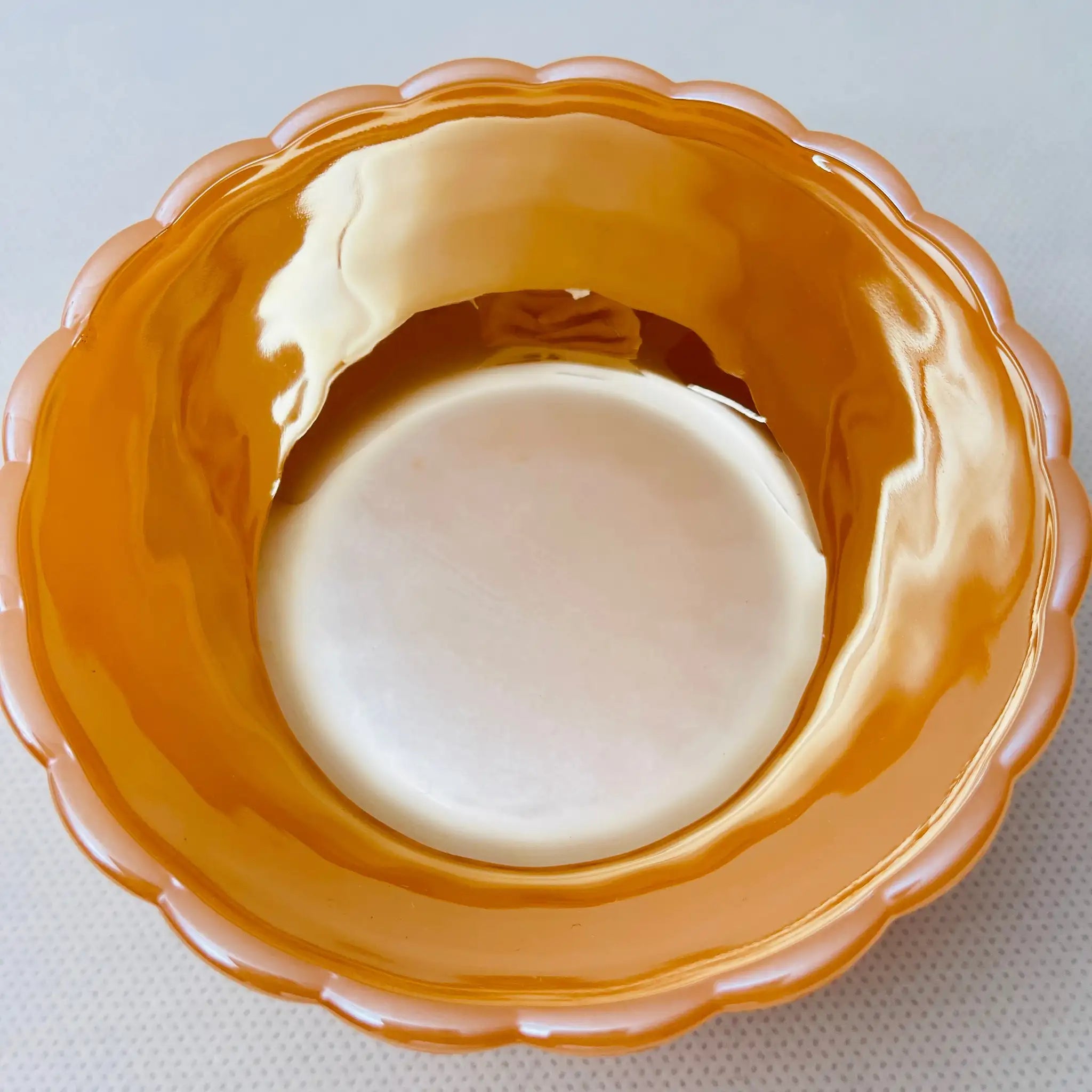 [Vintage] Cereal Bowl / Anchor Hocking / Bubble Series / America / Unused