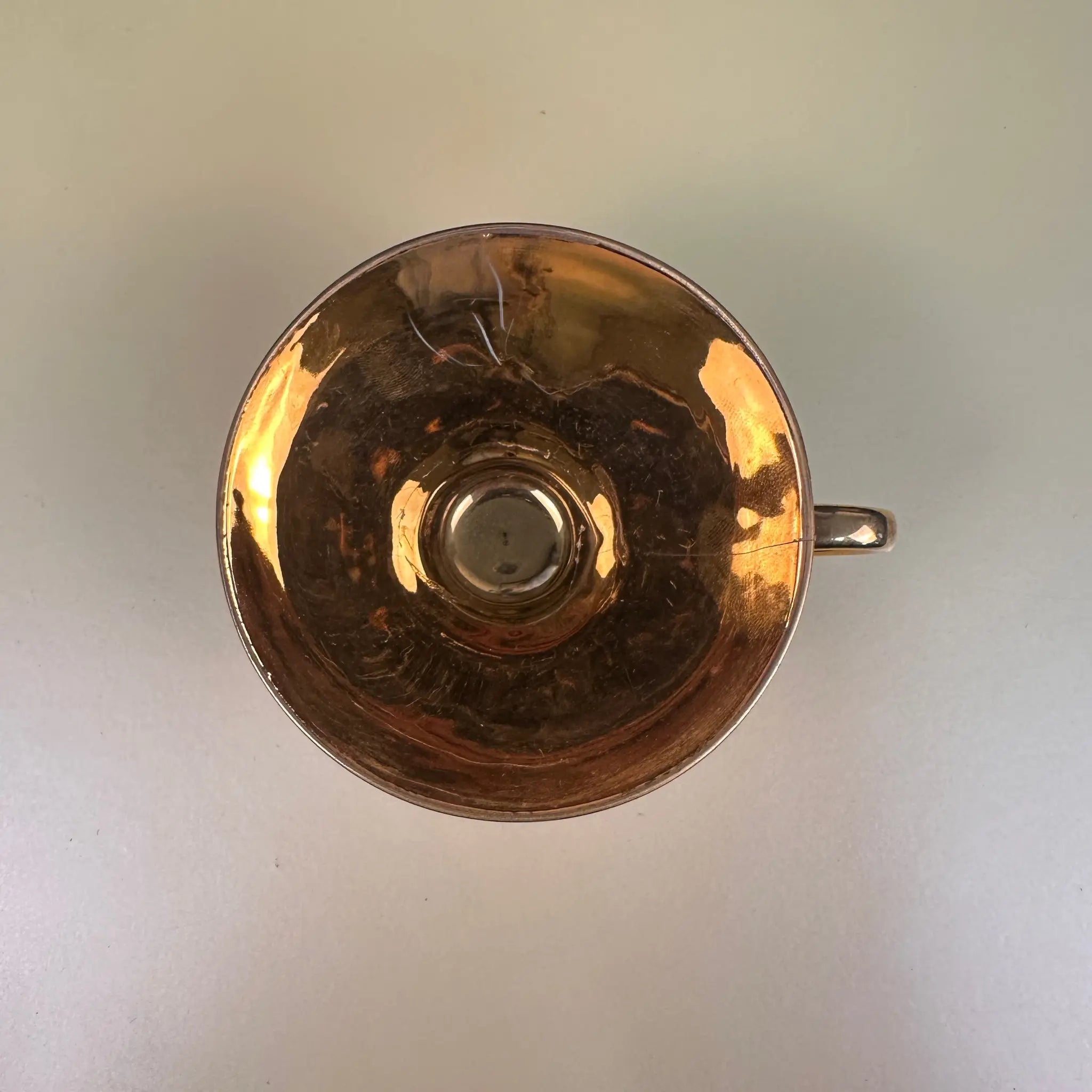 【アンティーク】 ミニティーカップ＆ソーサーセット / Bavaria(バーバリア) / Waldsassen(ヴァルトザッセン） / ドイツ / 割れ補修跡あり