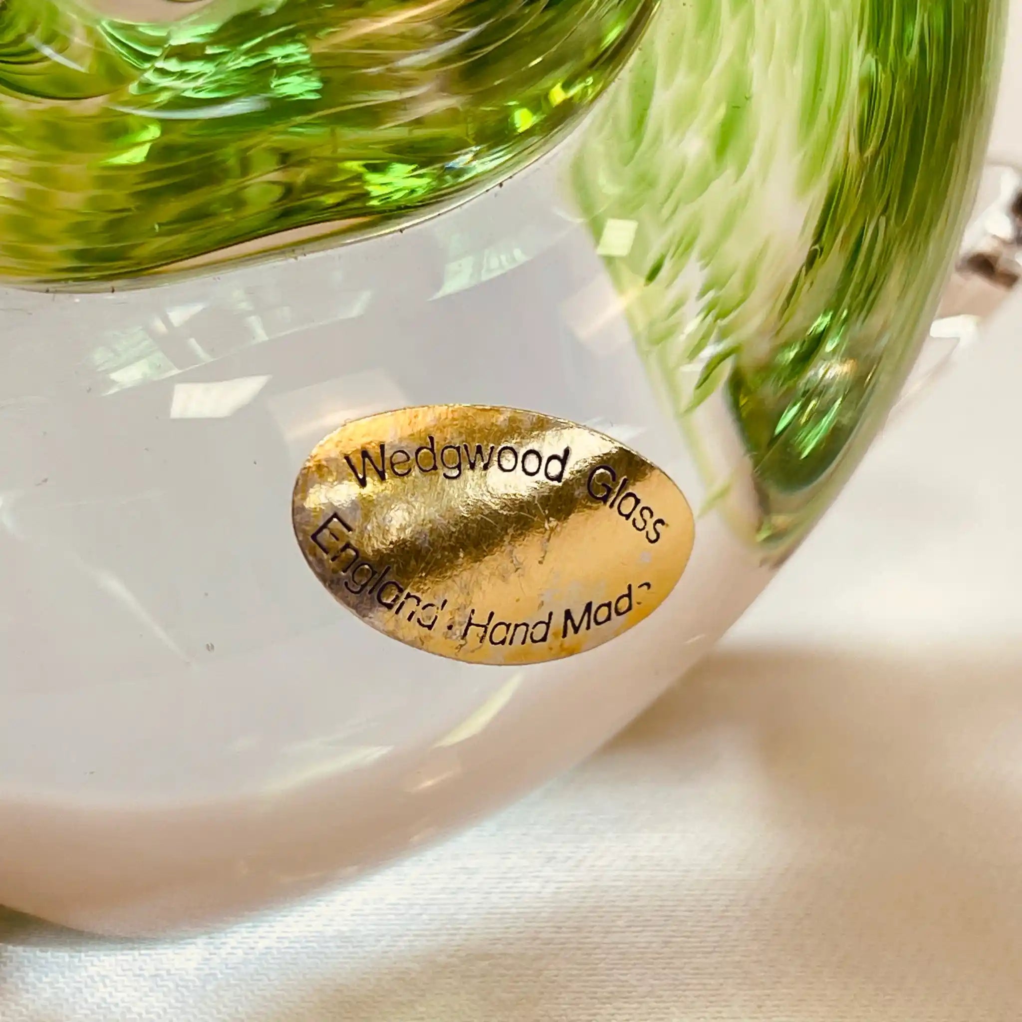 [Vintage] Vintage glass object / Wedgewood / Snail / England