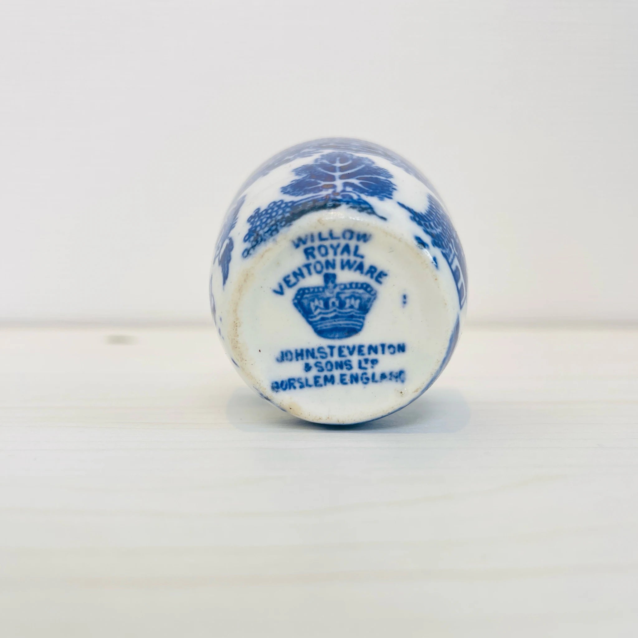 【アンティーク】 カップ / John Steventon & Sons(ジョン・スティーブントン＆サンズ) / Willow Royal VENTON WARE（ウィローロイヤル ベントンウェア） / 1920年~1930年代 / イギリス