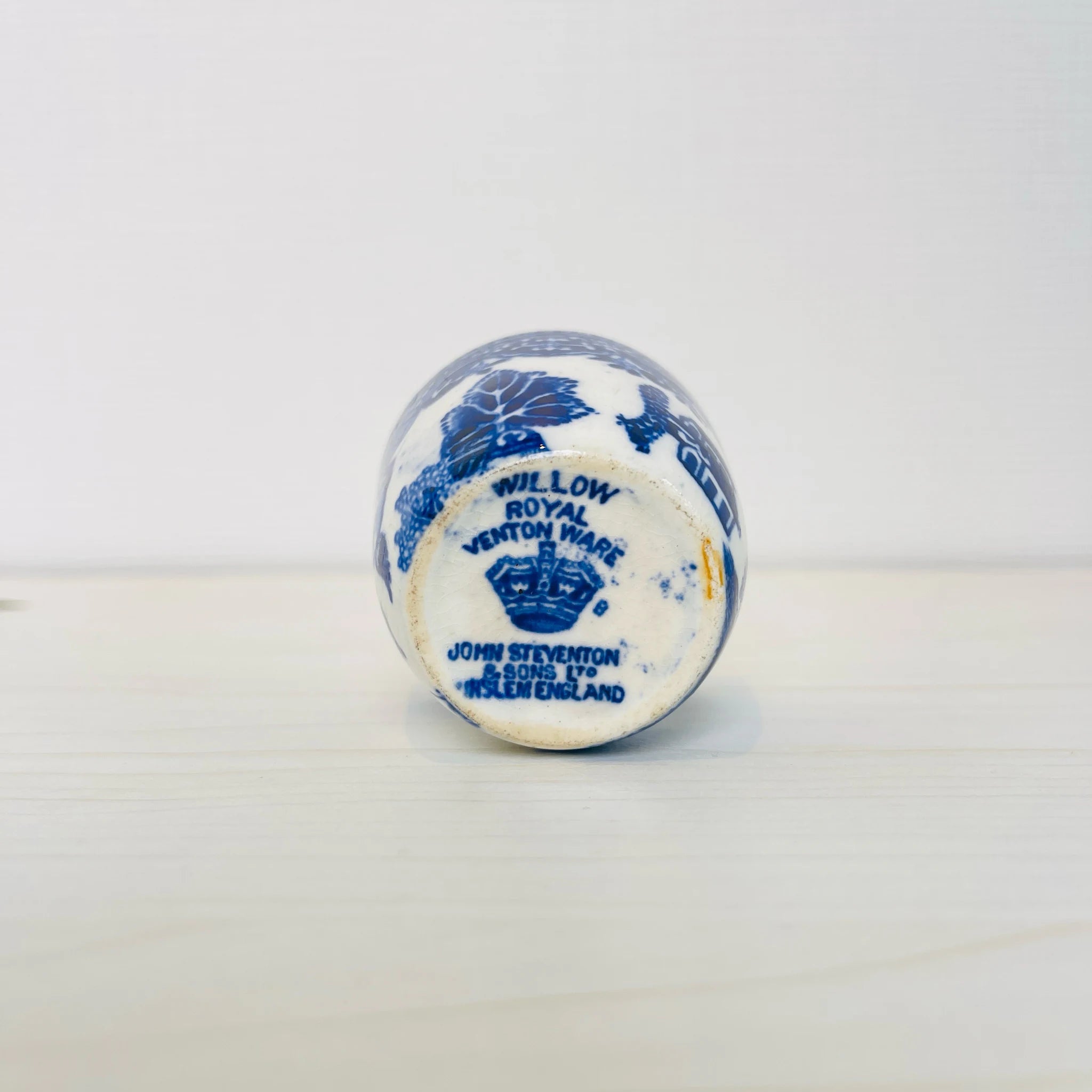 【アンティーク】 カップ / John Steventon & Sons(ジョン・スティーブントン＆サンズ) / Willow Royal VENTON WARE（ウィローロイヤル ベントンウェア） / 1920年~1930年代 / イギリス