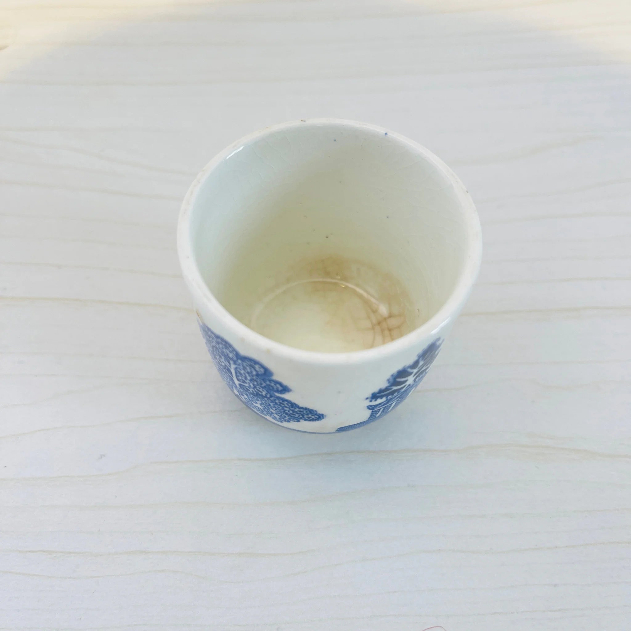 【アンティーク】 カップ / ブルーウィローパターン / イギリス