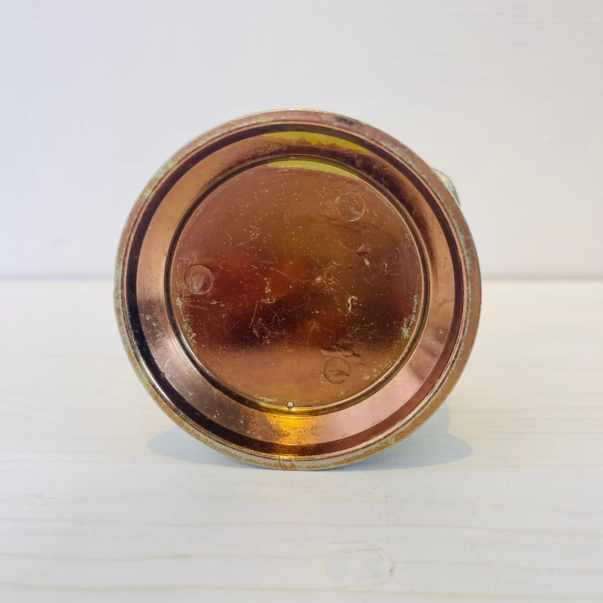 【アンティーク】 真鍮製ミニチュアフィギュア / バケツ / 真鍮