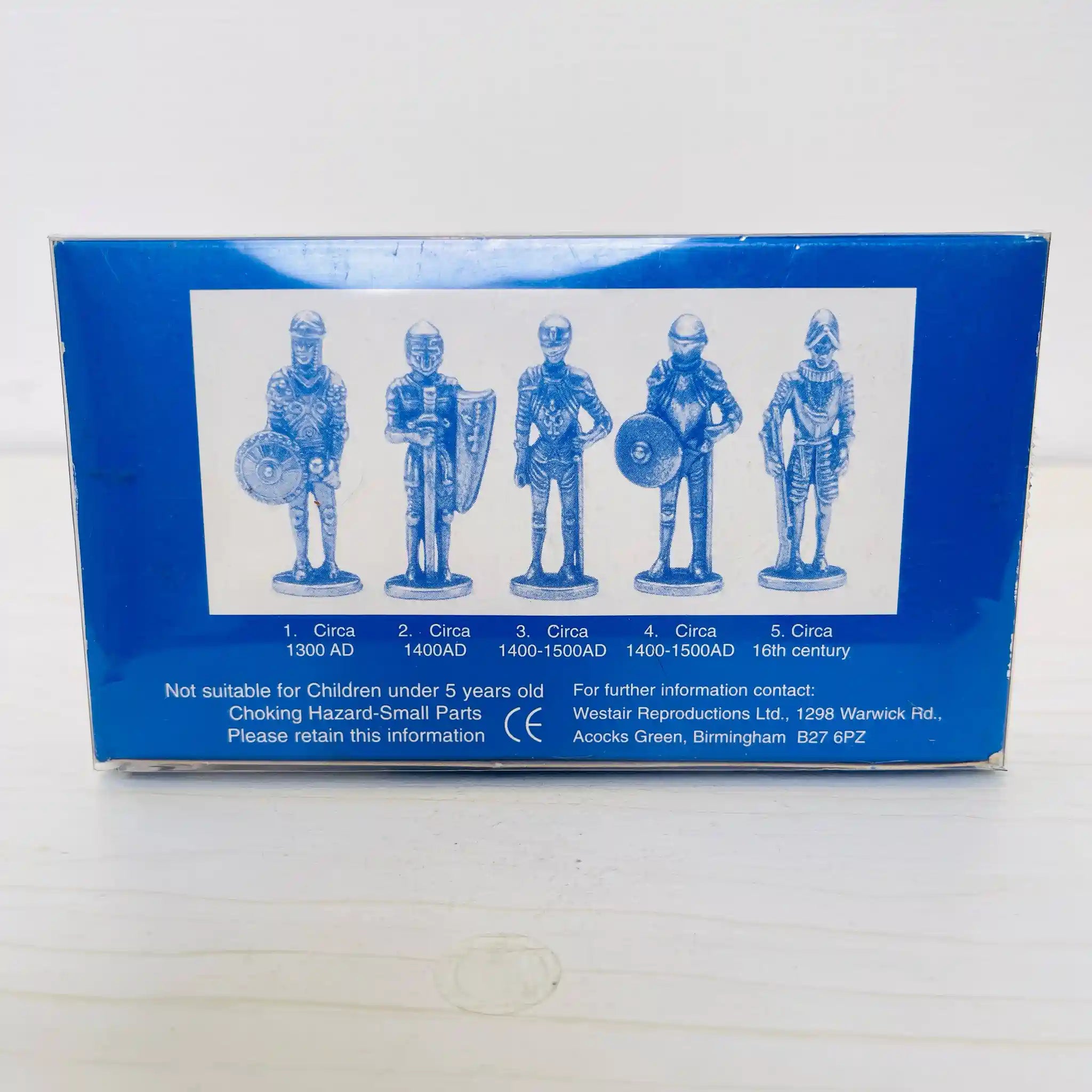 【アンティーク】 ピューター製兵士像ミニチュアセット / WESTAIR / Roman Military Figures / ピューター / イギリス / 箱付き