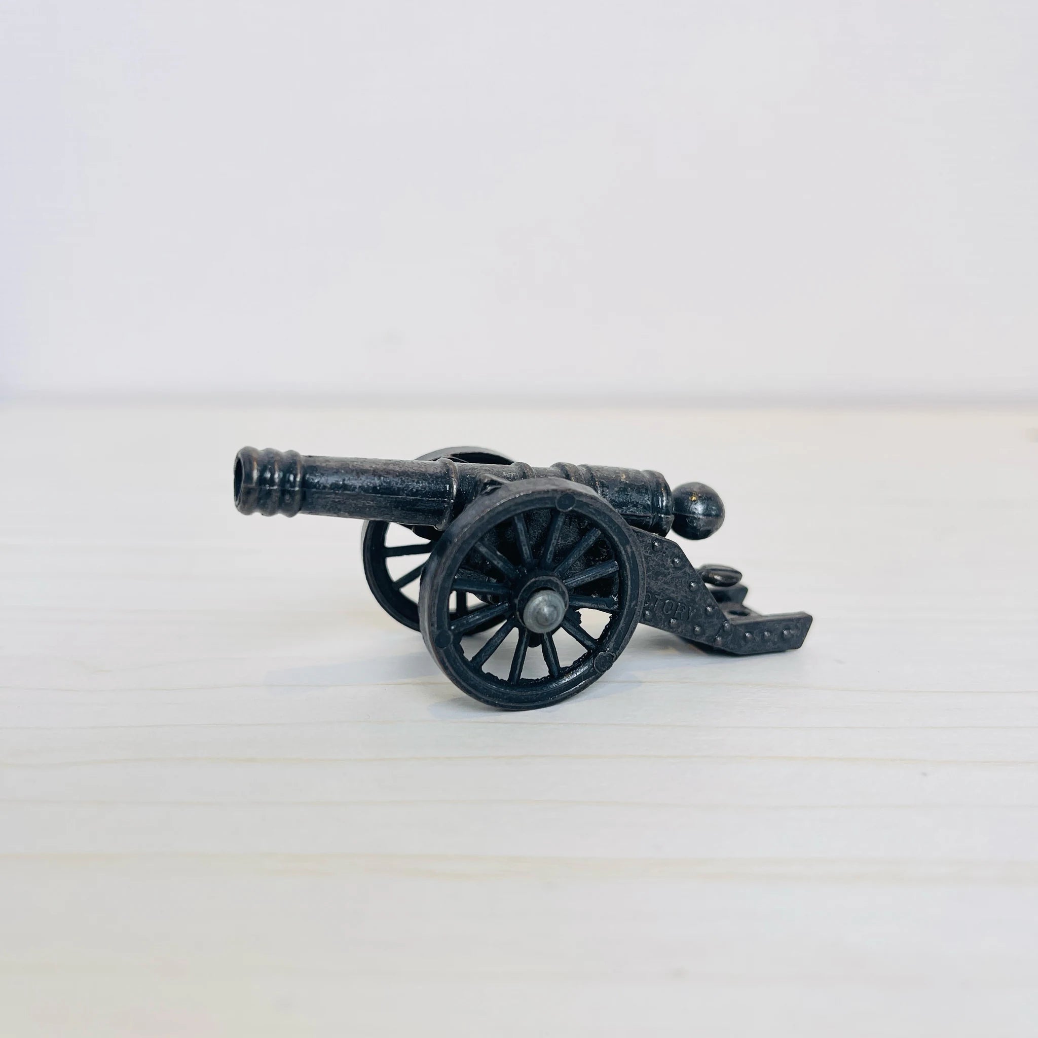【アンティーク】 ピューター製兵士像 / 大砲 / ピューター / フランス