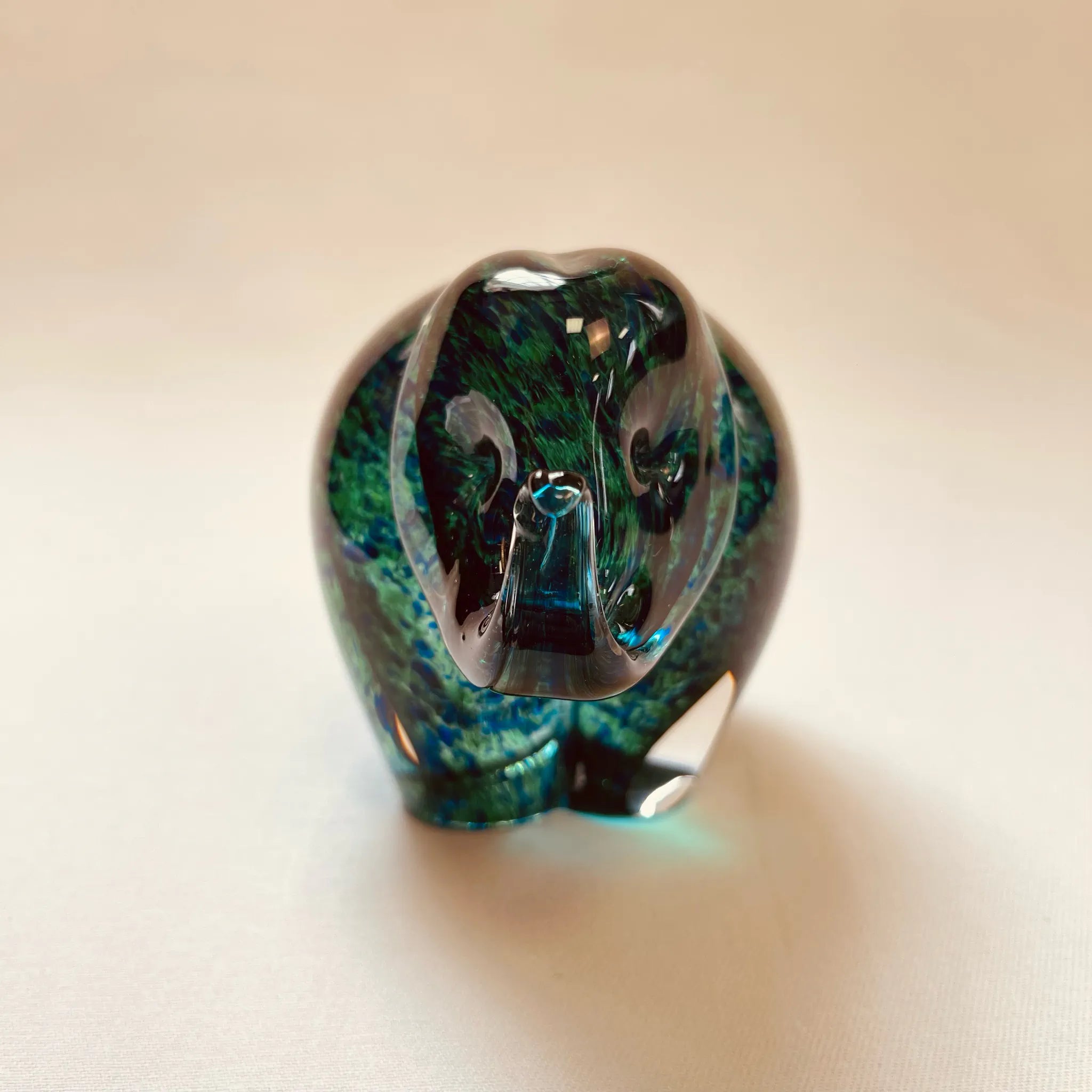 [Vintage] Vintage glass object / Wedgewood / Elephant / England