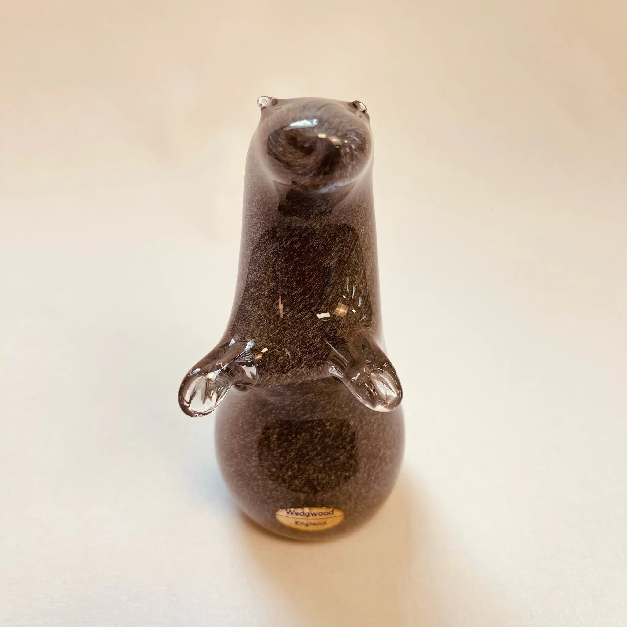 [Vintage] Vintage glass object / Wedgewood / Otter / England