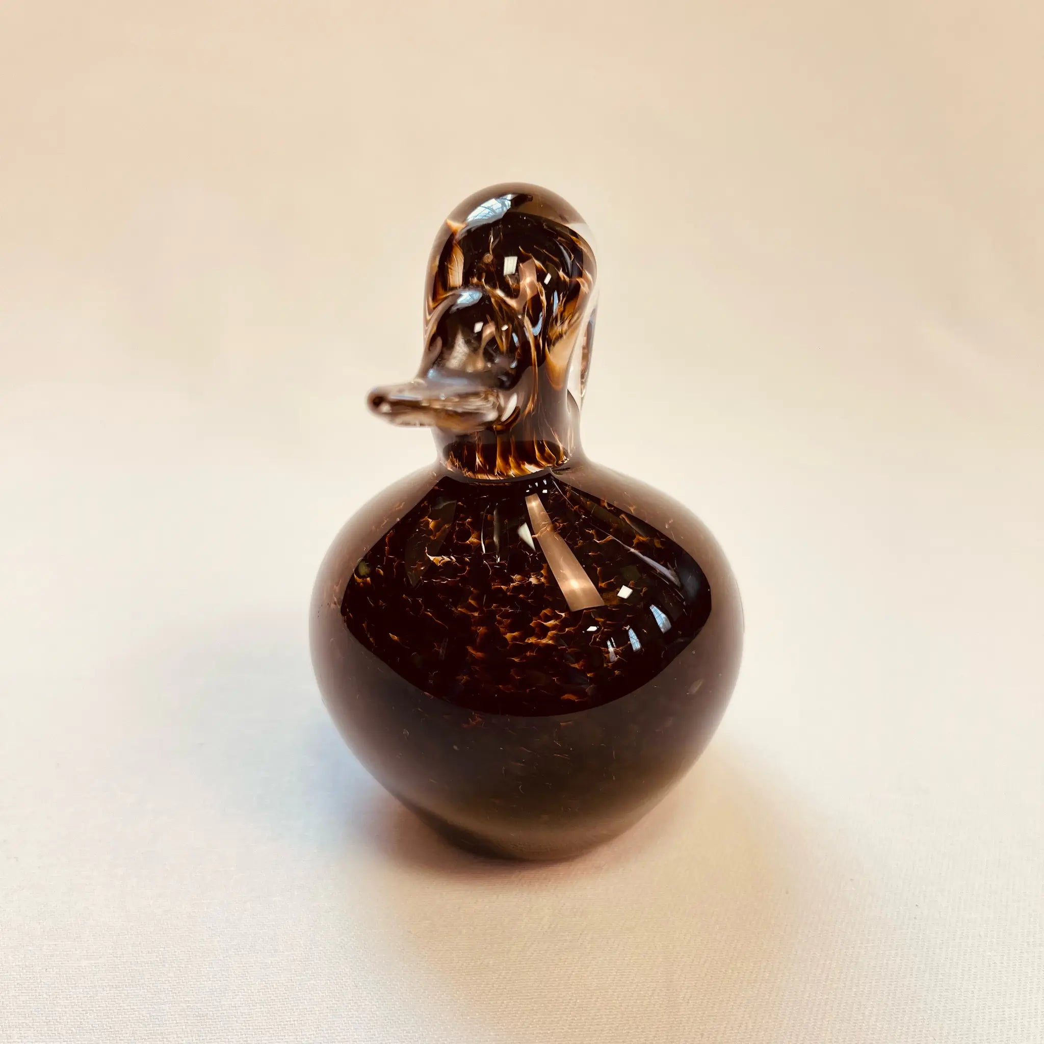 [Vintage] Vintage glass object / Wedgewood / Duck / England