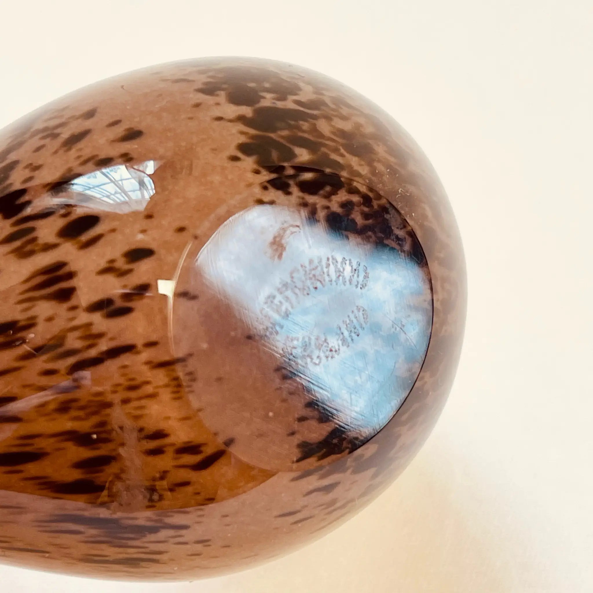 [Vintage] Vintage glass object / Wedgewood / Little bird / England